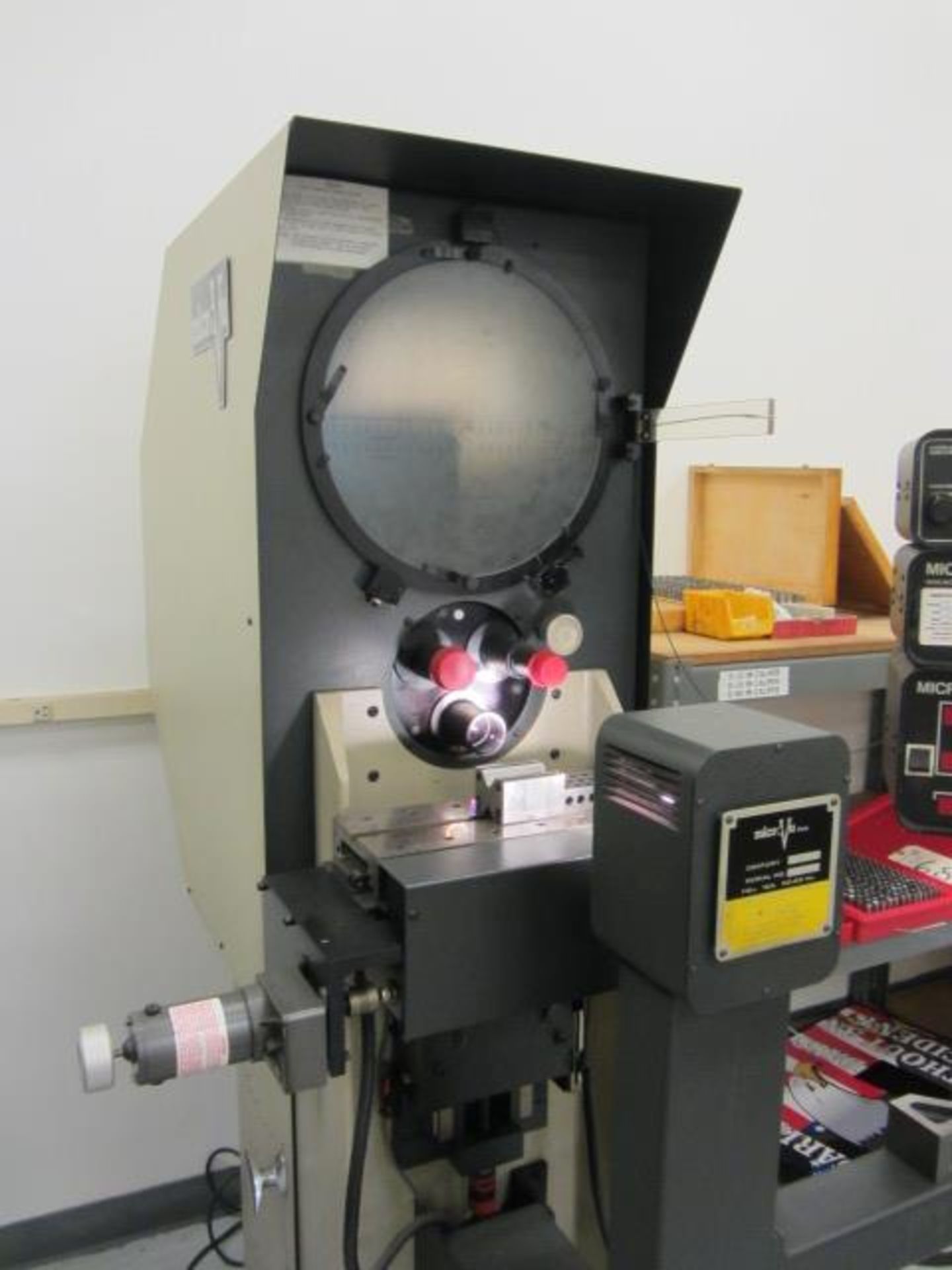 Microvu Model Century 2014 14'' Optical Comparator with Micro-VU Q-16 Computer Control, Edge - Image 4 of 6