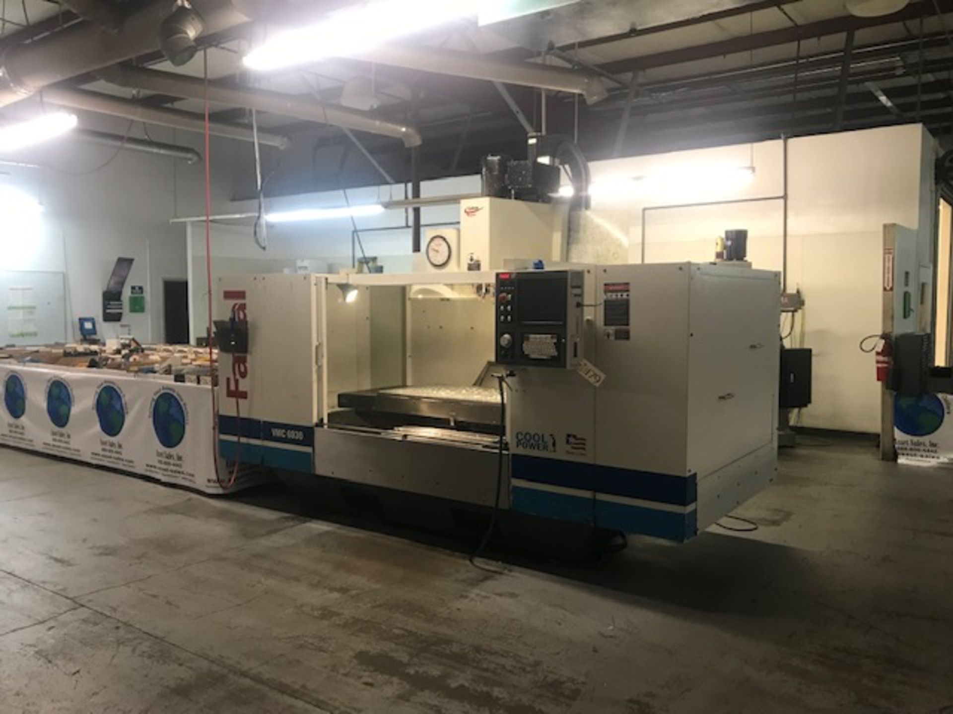 Fadal VMC 6030 CNC Vertical Machining Center with 62'' x 30'' Table, #40 Taper Spindle Speeds to - Image 4 of 7