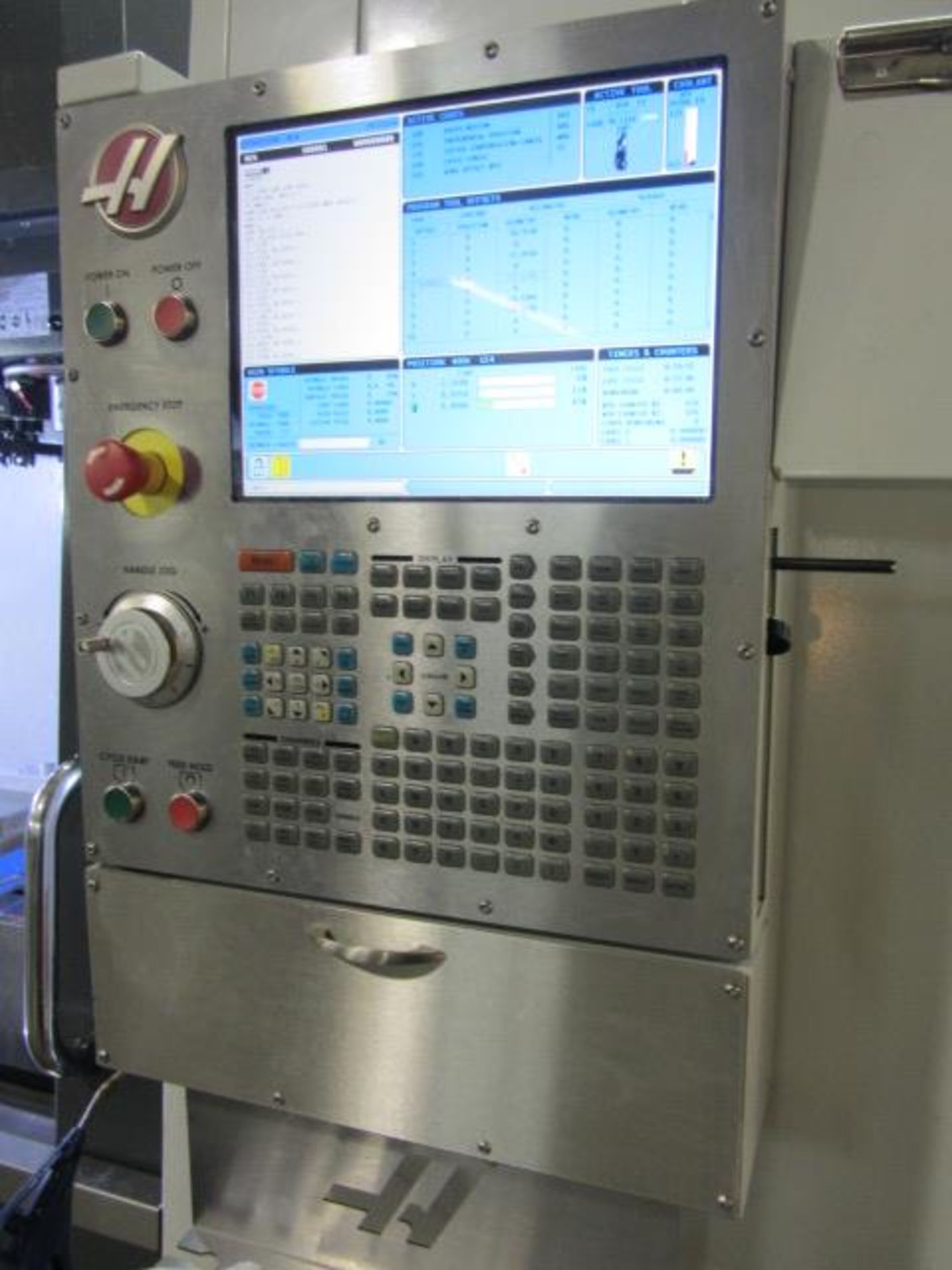 Haas VF-4 CNC Vertical Machining Center with 52'' x 20'' Table, #40 Taper Spindle Speeds to 8100 - Image 5 of 8