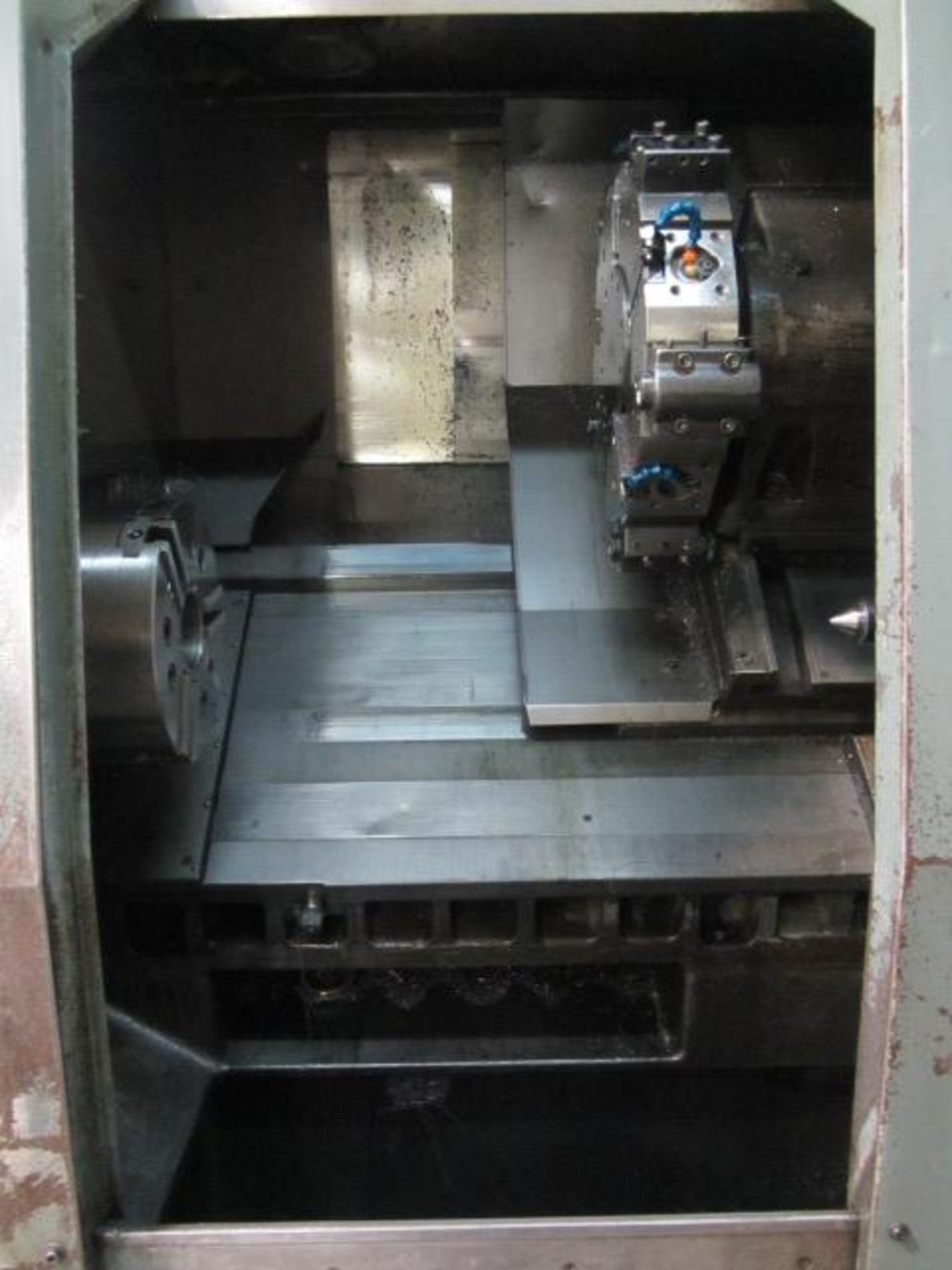 Mori Seiki SL-4 CNC Turning Center with 12'' 3-Jaw Power Chuck, 30'' Max Distance to Tailstock, - Bild 7 aus 10