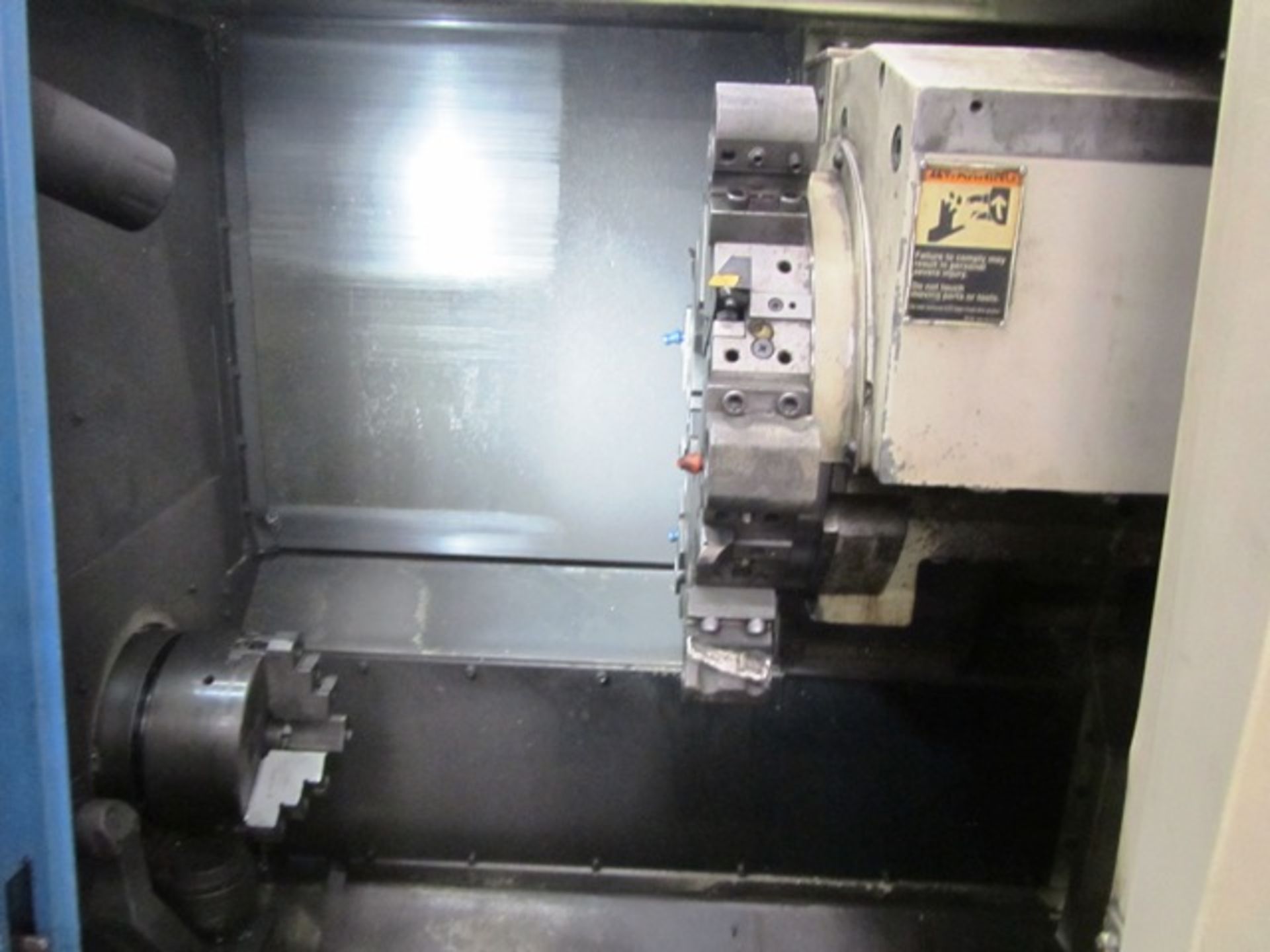 Hitachi Seiki HVP-20J CNC Chucker Lathe with 8'' 3-Jaw Chuck, 18.1'' Swing Over Bed, 15'' Max - Bild 4 aus 4