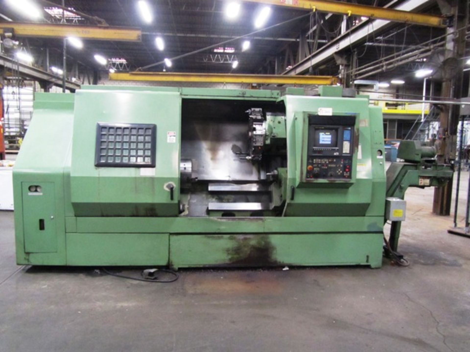 Mori Seiki SL-45B/1000 CNC Turning Center with 15'' 3-Jaw Chuck, 26.4'' Swing Over Bed, 46.5'' - Image 3 of 4