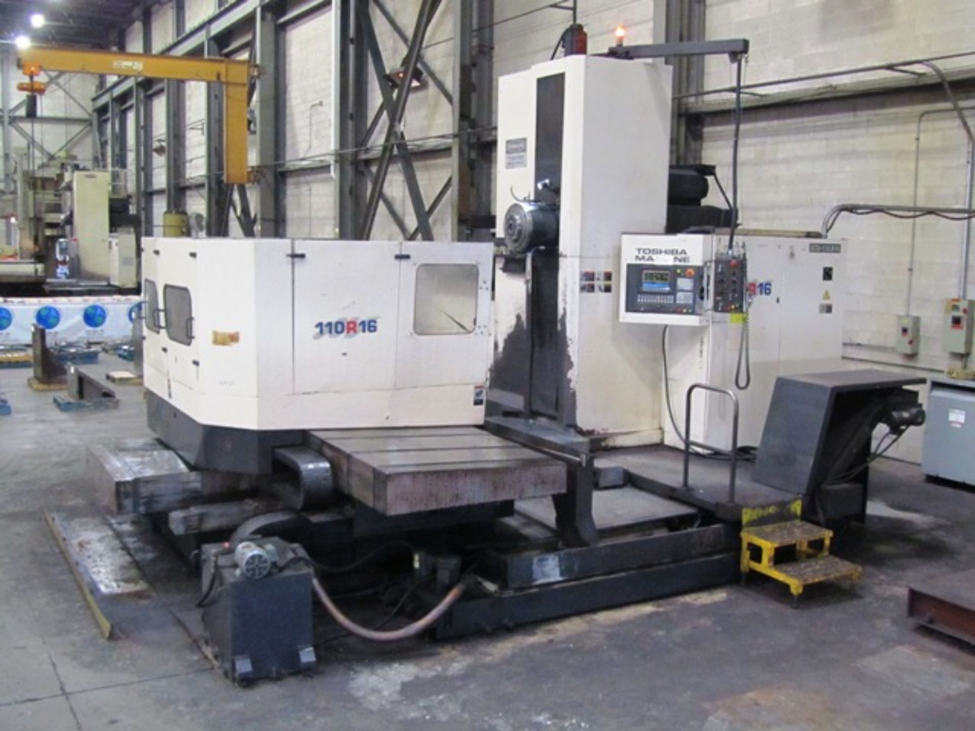 Toshiba BTD-110.R16 4.33'' CNC Table Type Horizontal Boring Mill with 38-ATC, 78.74'' X-Axis, 70.