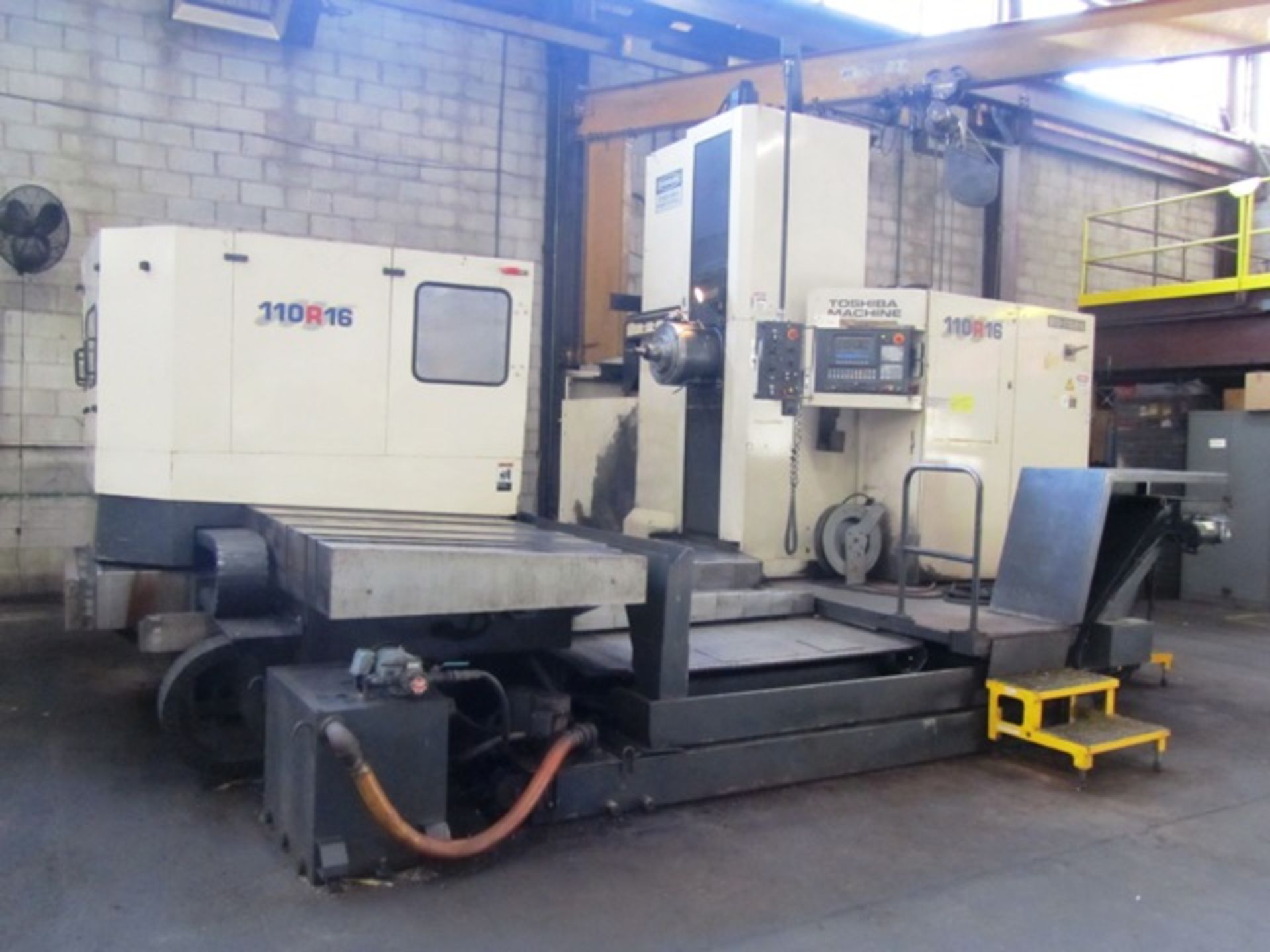 Toshiba BTD-110.R16 4.33'' CNC Table Type Horizontal Boring Mill with 38-ATC, 78.74'' X-Axis, 59.