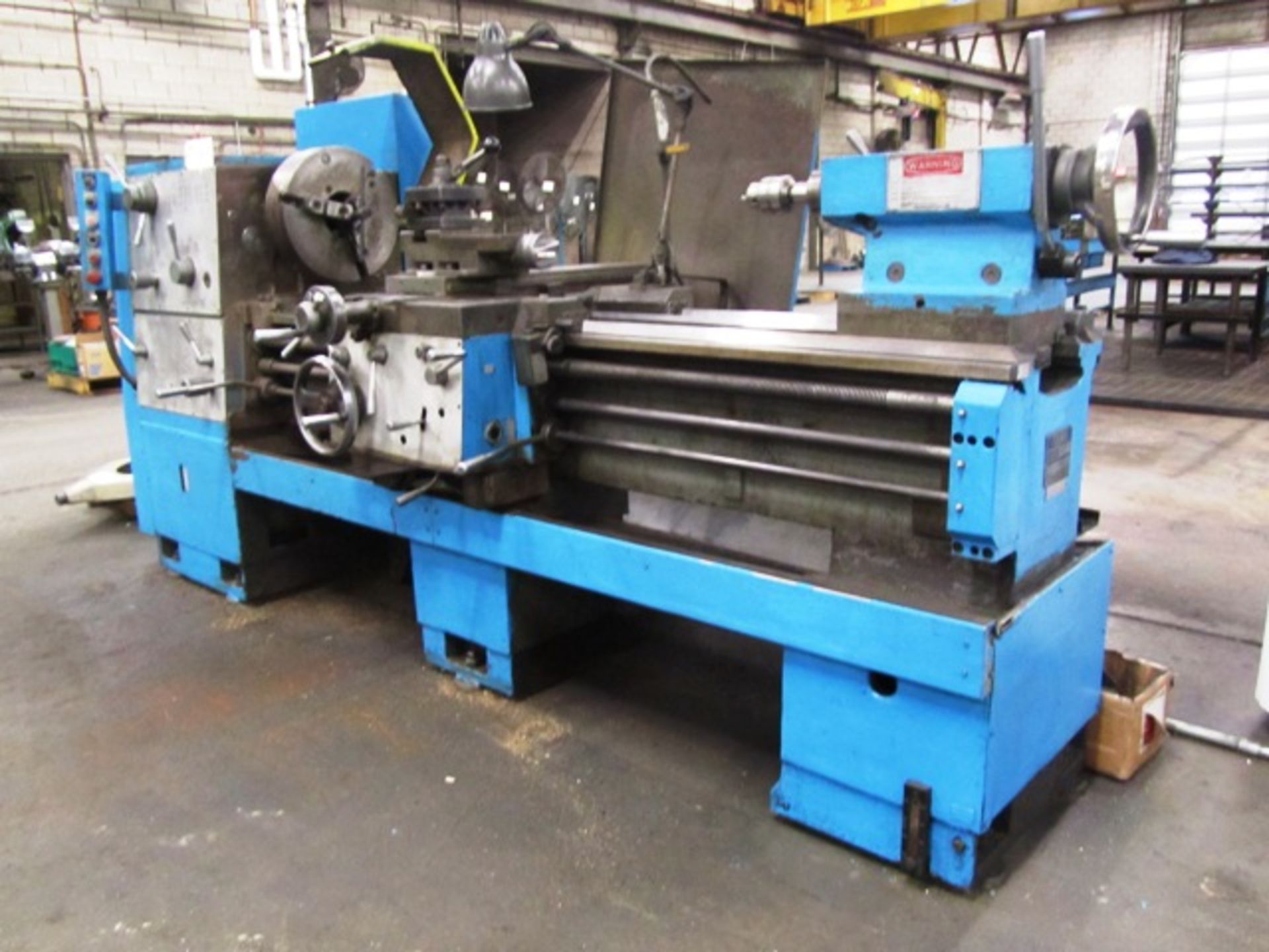 Toolmex Model TUR-560 22'' x 60'' Manual Lathe with Taper Attachment, 15'' 3-Jaw Chuck, Tailstock, - Image 2 of 2