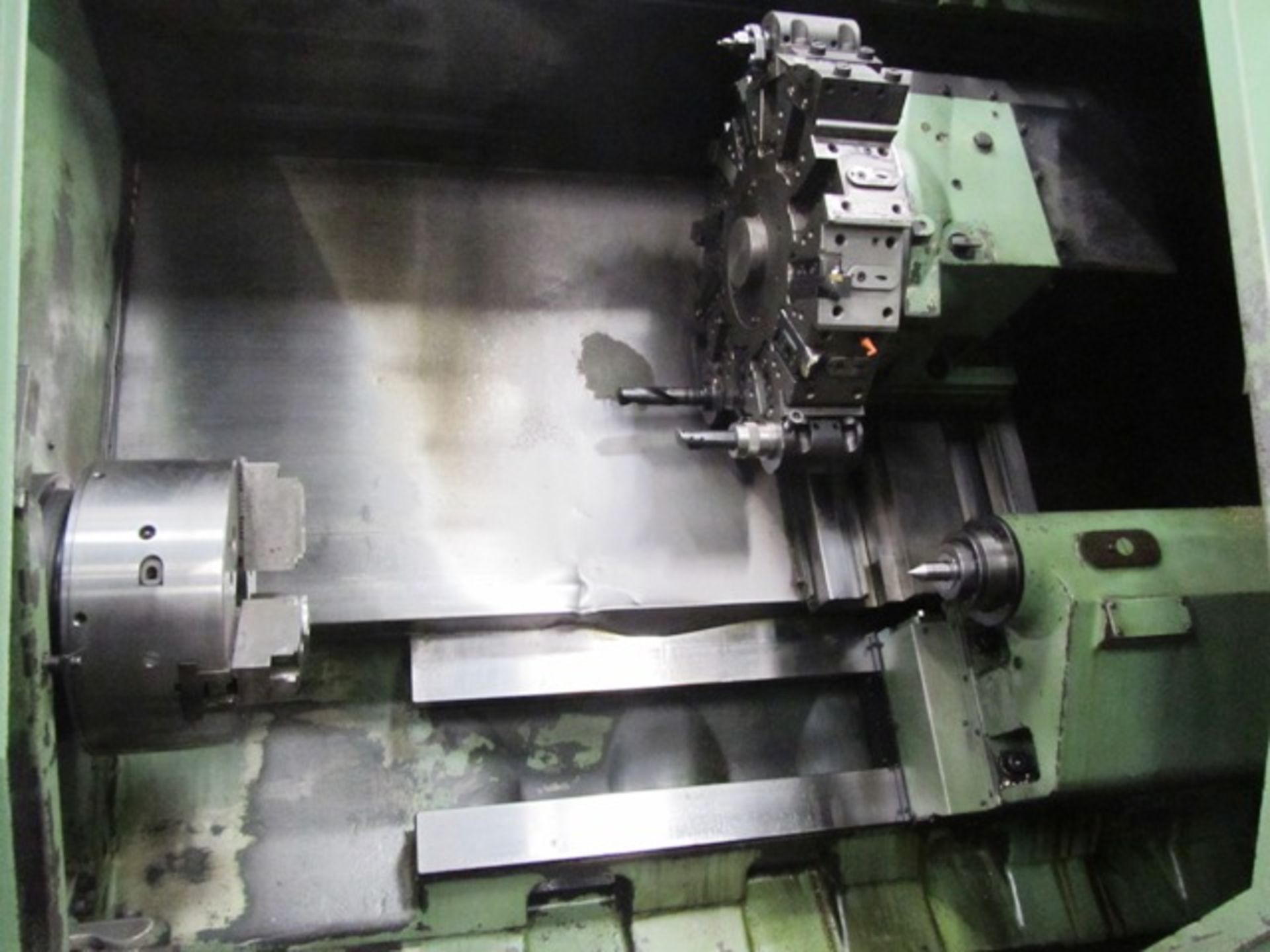 Mori Seiki SL-45B/1000 CNC Turning Center with 15'' 3-Jaw Chuck, 26.4'' Swing Over Bed, 46.5'' - Image 4 of 4