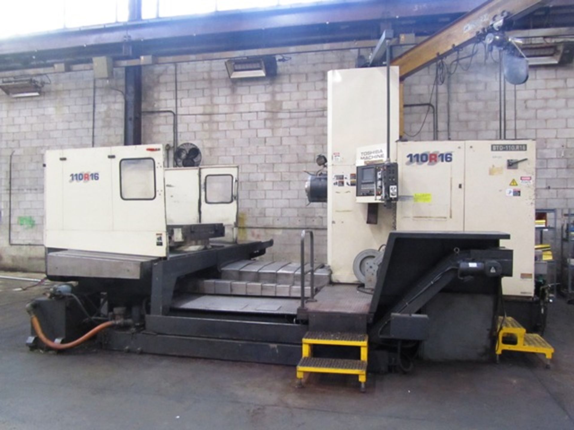 Toshiba BTD-110.R16 4.33'' CNC Table Type Horizontal Boring Mill with 38-ATC, 78.74'' X-Axis, 59. - Image 4 of 6