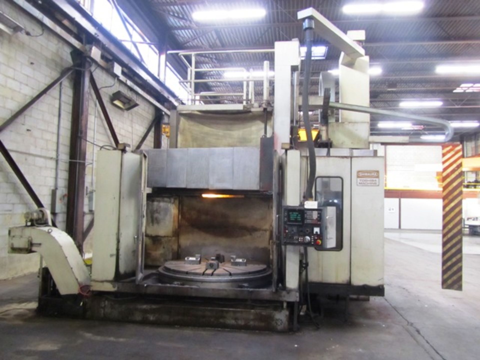 Toshiba TXN-16 CNC Vertical Boring Mill with 12-ATC, 62.99'' Table, 4-Jaw Chuck, 78.74'' Turning - Image 3 of 6