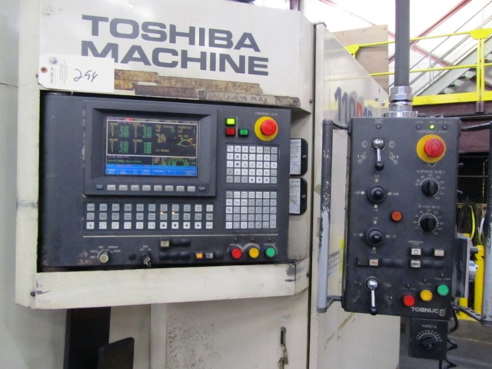 Toshiba BTD-110.R16 4.33'' CNC Table Type Horizontal Boring Mill with 38-ATC, 78.74'' X-Axis, 59. - Image 2 of 6