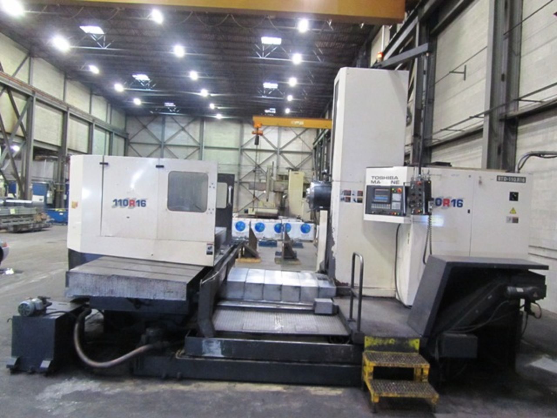 Toshiba BTD-110.R16 4.33'' CNC Table Type Horizontal Boring Mill with 38-ATC, 78.74'' X-Axis, 70. - Image 4 of 8
