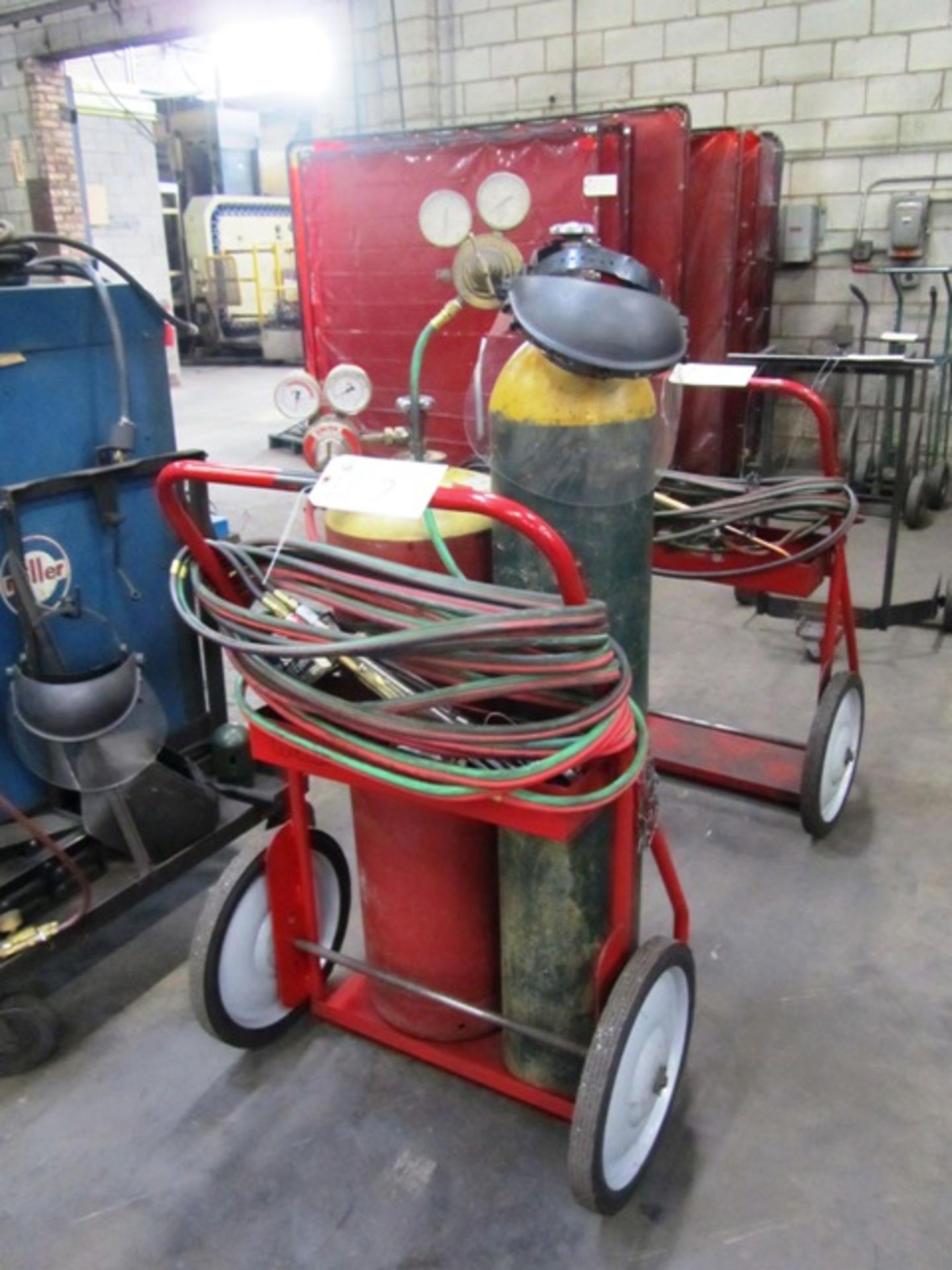 Portable Welding Cart with Torches (no tanks)