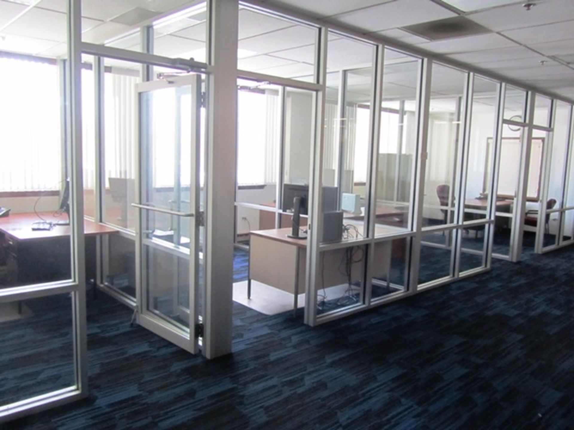 (4) Offices consisting of Desks, Chairs, Filing Cabinets (no computers)