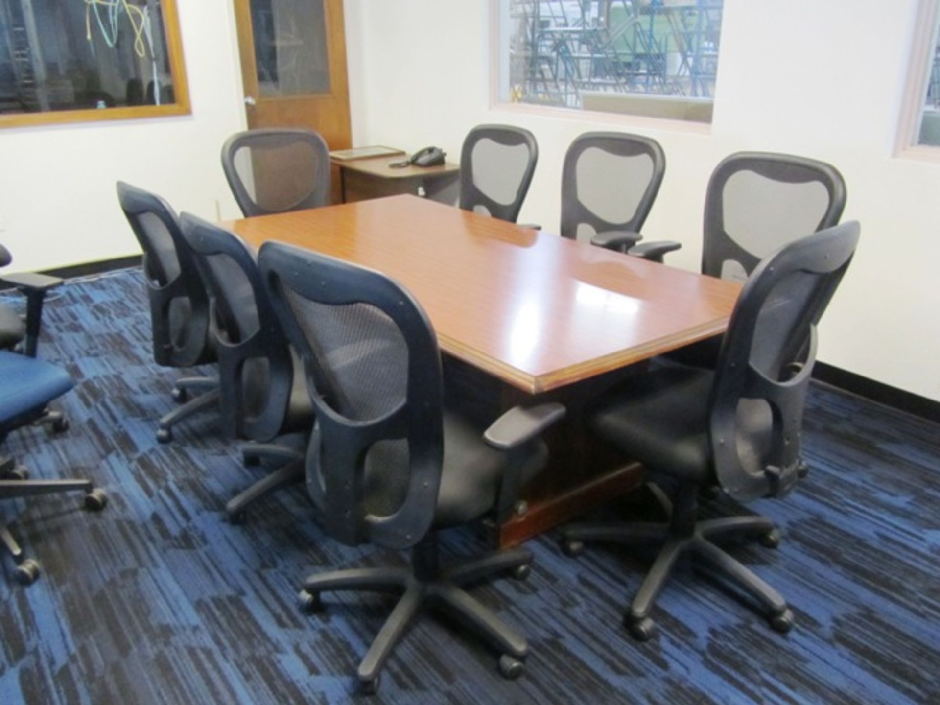 Conference Table (Desk) with (8) Chairs