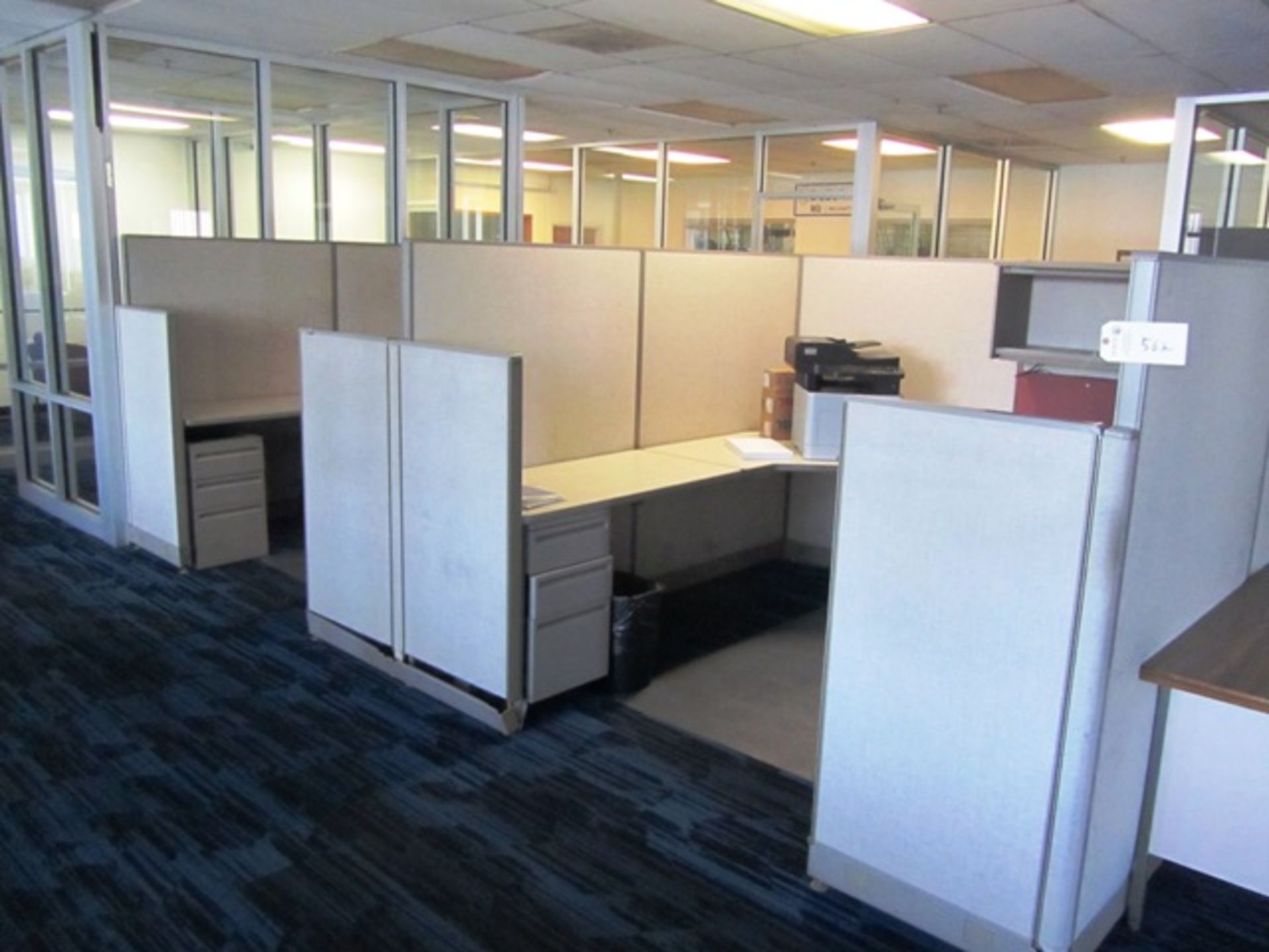 (2) Cubicle Work Stations (no printer)