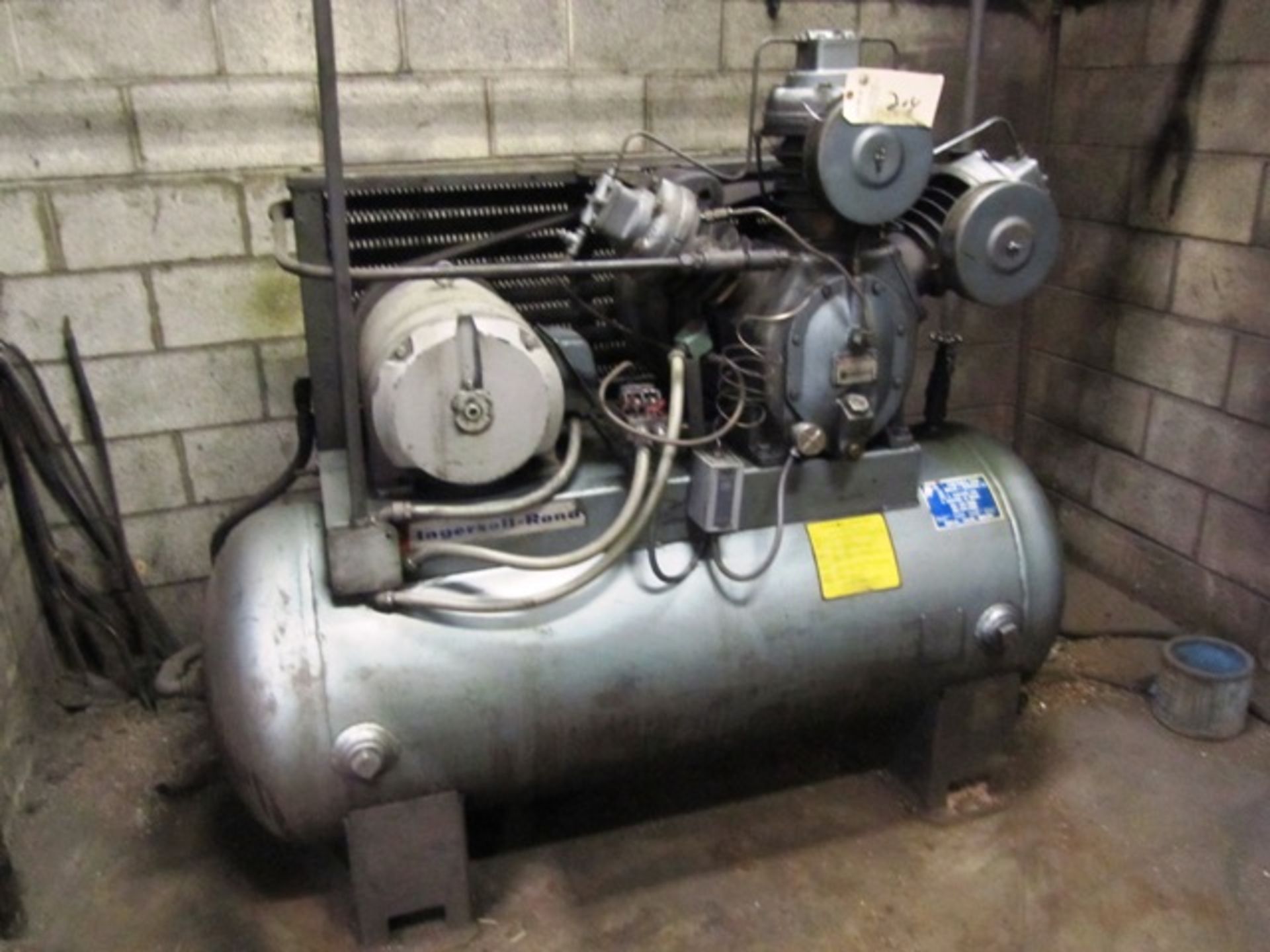 Ingersoll Rand 3 Stage Horizontal Tank Mounted 15 HP Air Compressor