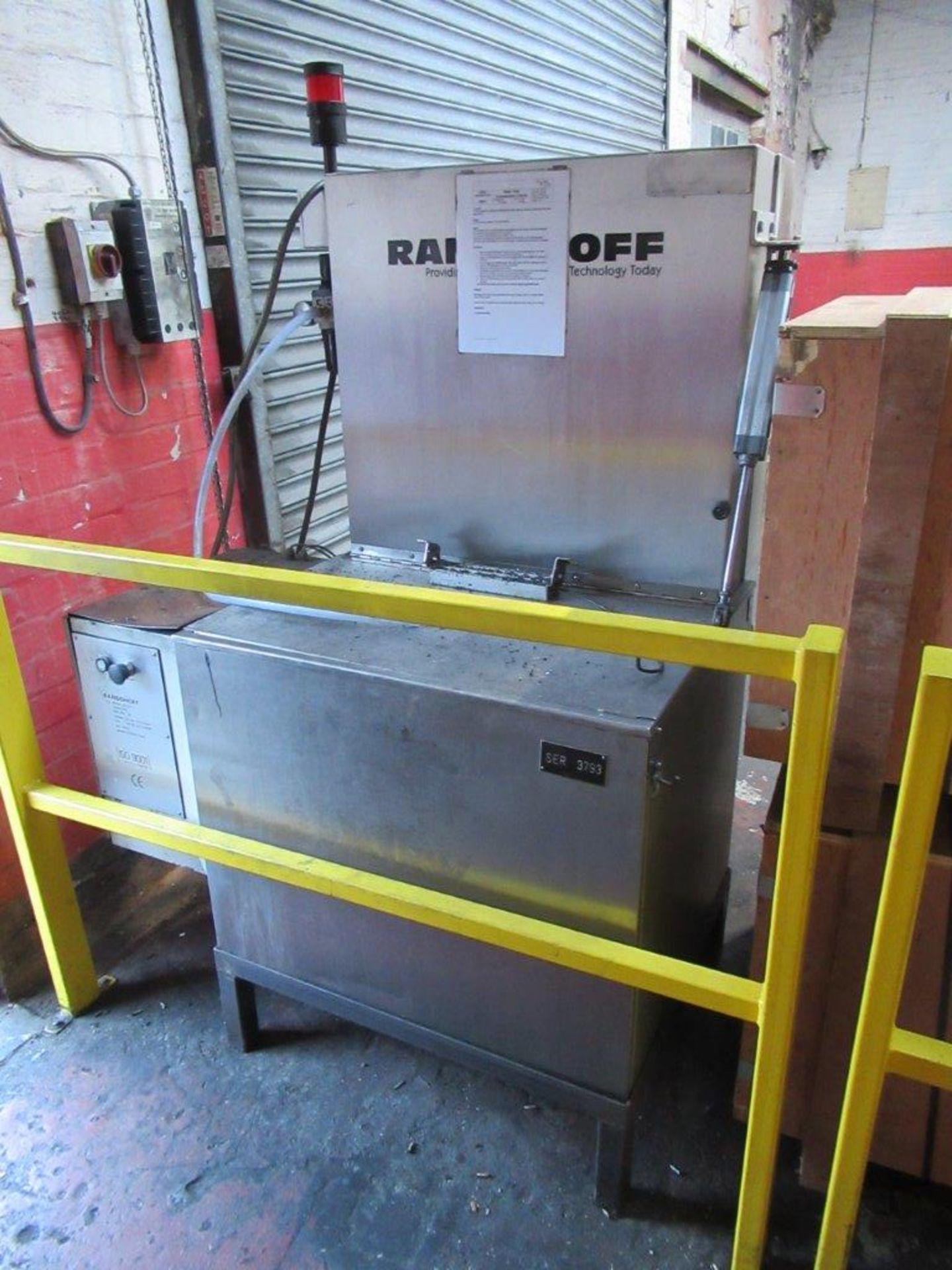 Ransohoff Stainless Steel Parts Washer, M/C# 1053, mfg.2005 - Image 2 of 3