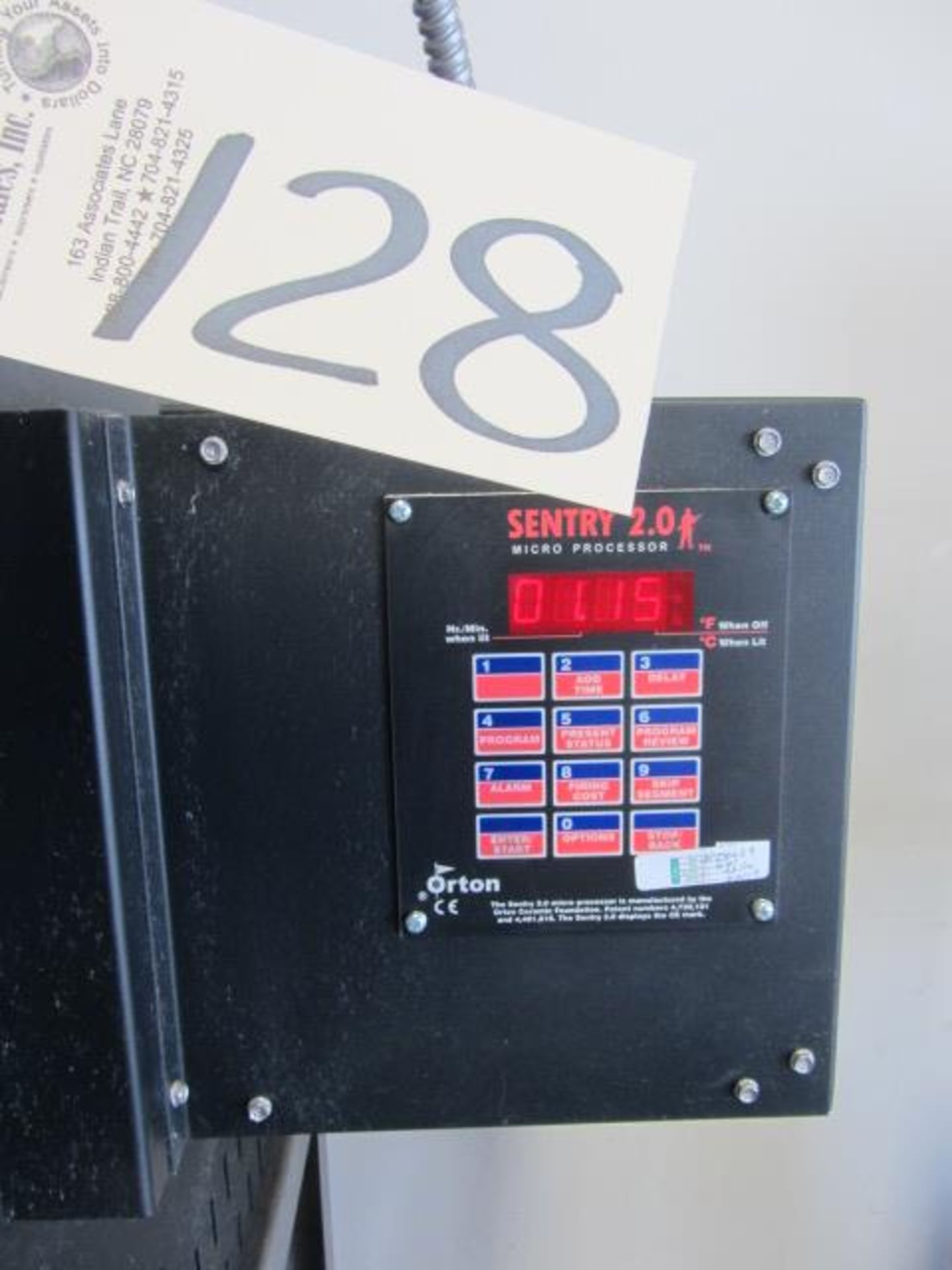 Paragon PMT21 Heat Treat Furnace with 12'' x 20'' x 20'' Inside Dimensions, PLC Digital Control, - Image 2 of 7