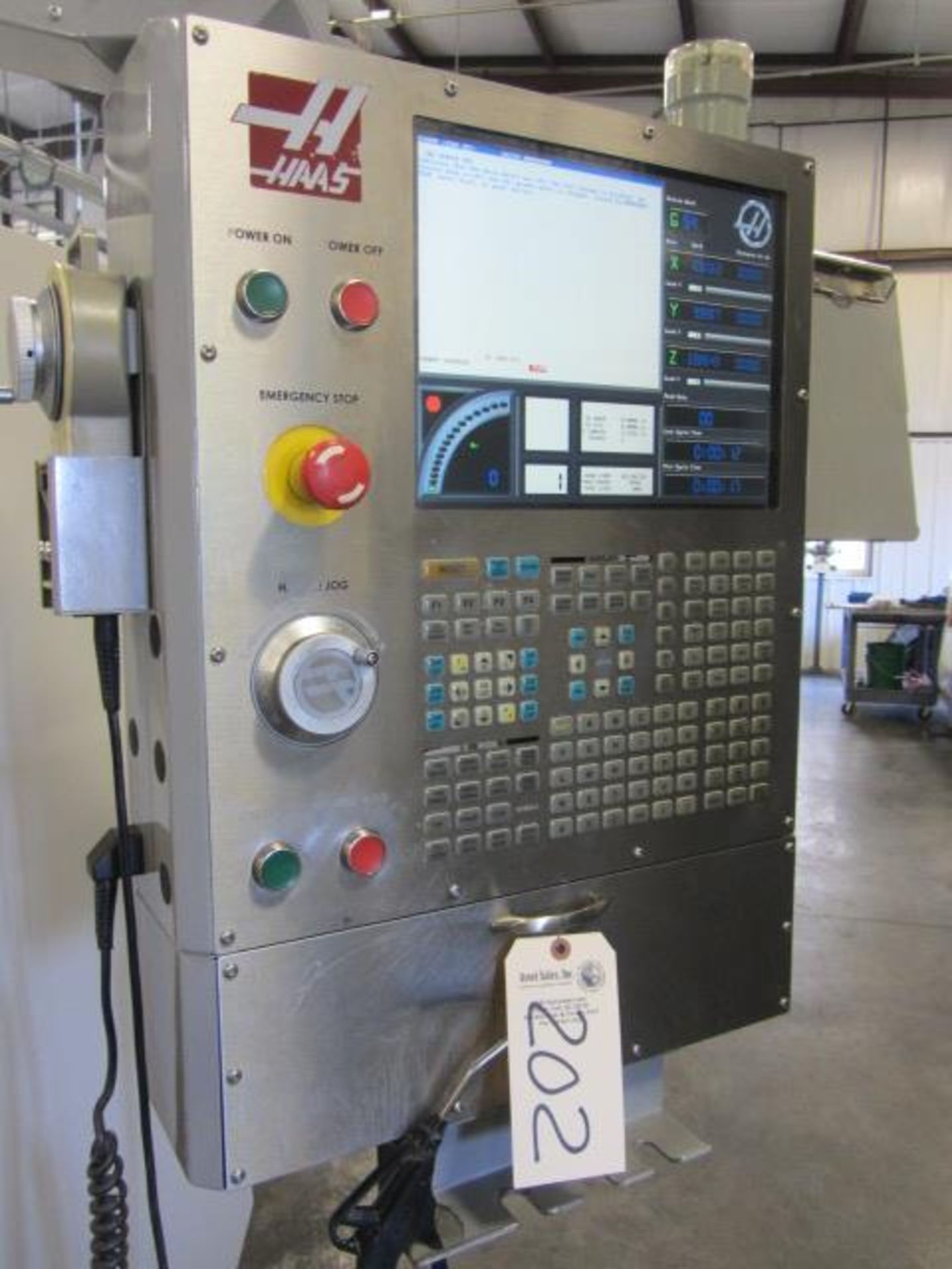 Haas VF3DAPC 4-Axis CNC Vertical Machining Center with Dual Pallet Changer, Intuitive Probing, - Image 3 of 10