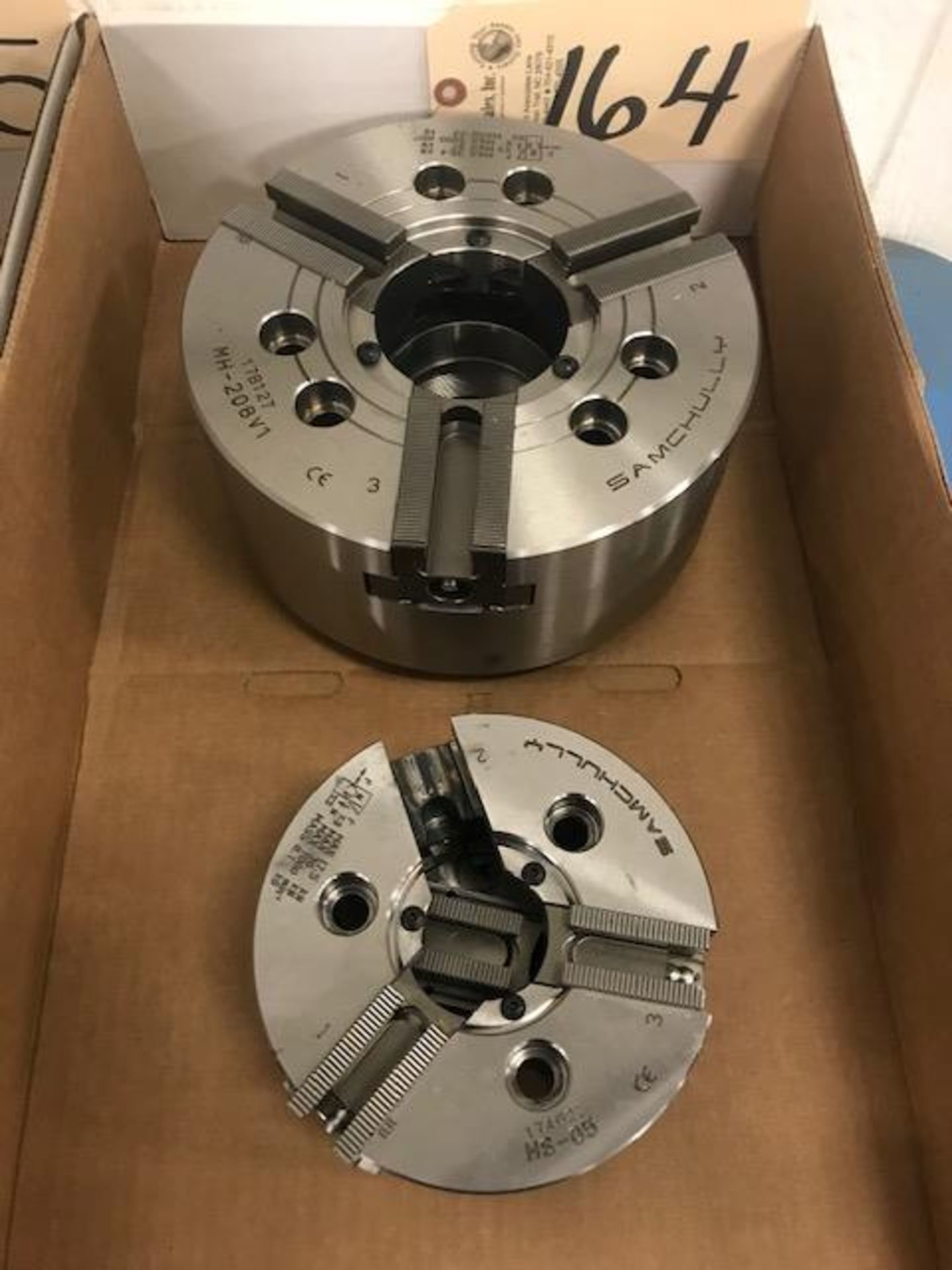 8” Main & 5” Sub Spindle Chucks (for doosan lynx lathes)