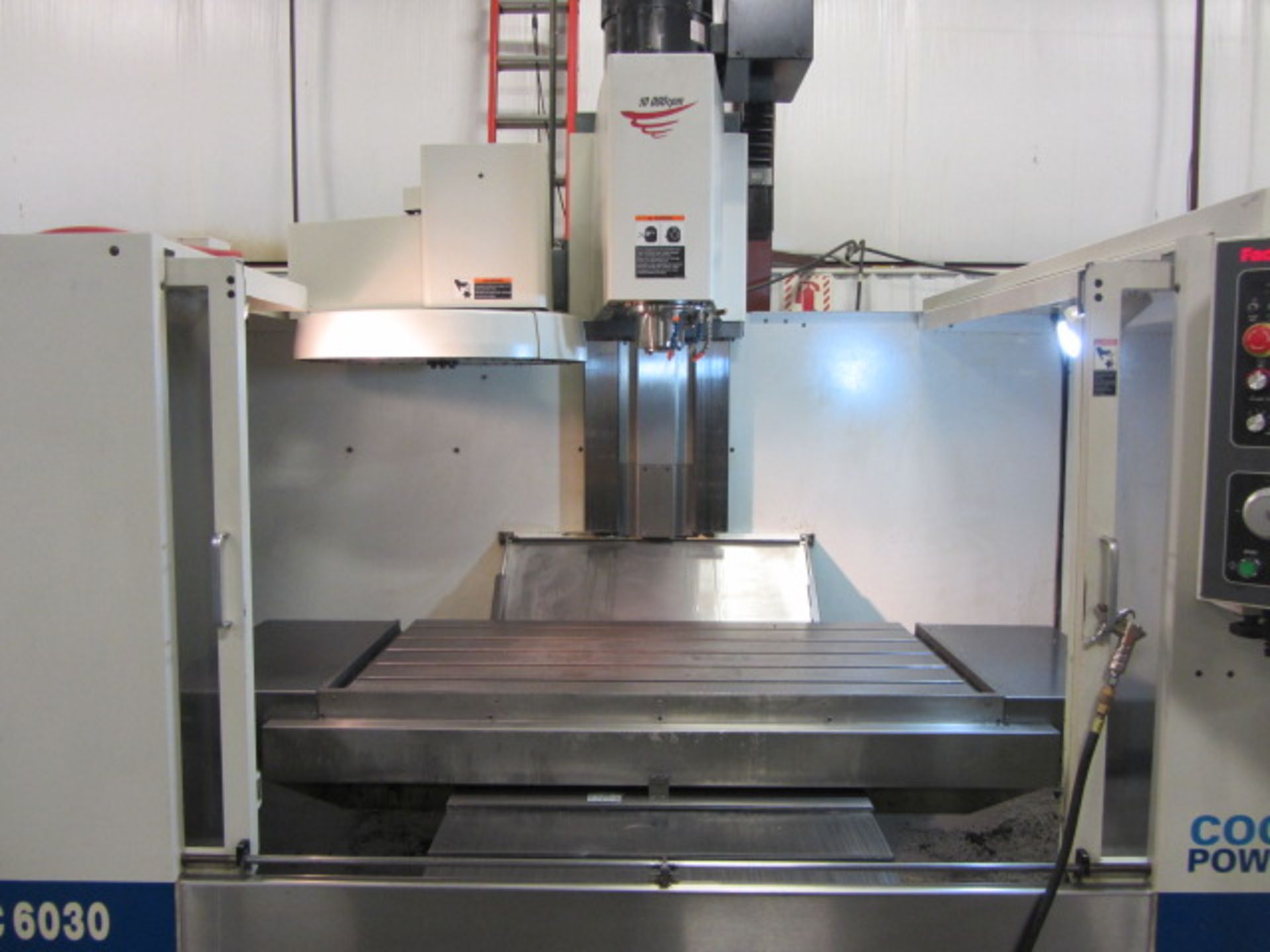 Fadal 6030 CNC Vertical Machining Center with 30'' x 57'' Table, #40 Taper Spindle Speeds to 10, - Image 4 of 8