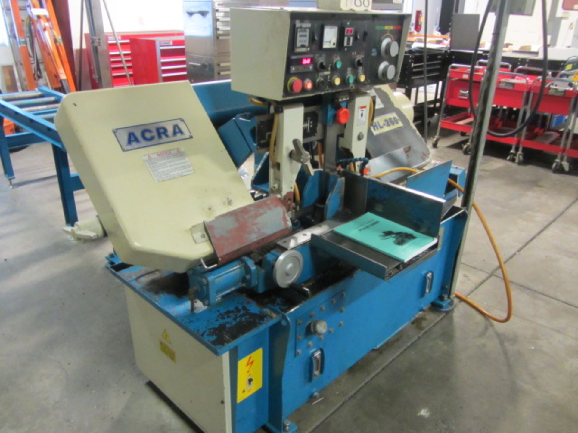 Acra HL-250 Fully Automatic Horizontal Bandsaw with 9'' x 10-5/8'' Rectangular Capacity, 10'' - Bild 2 aus 7