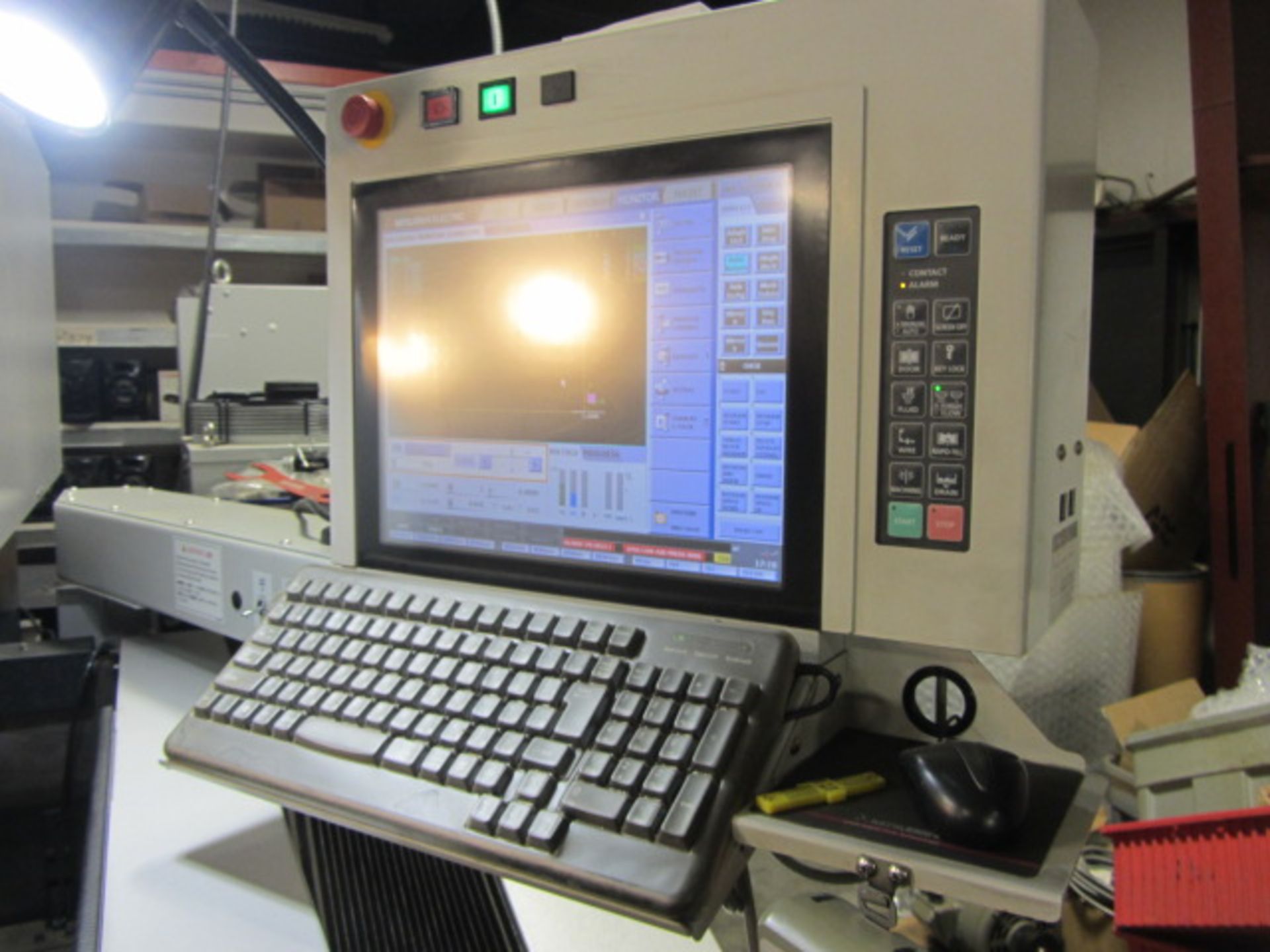 Mitsubishi MD PRO III CNC Wire EDM Machine with 16'' x 16'' x 8'' Travels, Auto-Threading, - Image 4 of 9
