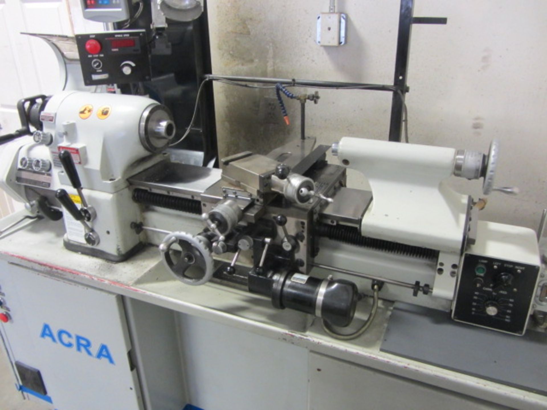 Acra ATL-618 EVS Super Precision Toolroom Lathe with 19'' Distance to Tailstock, Electronic Variable - Image 5 of 9