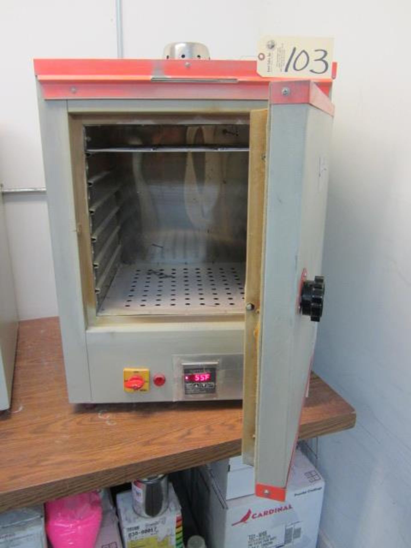 Chicago #46300 Bench Top Powder Paint Curing Oven with Digital Controls, 480 Degree F Range