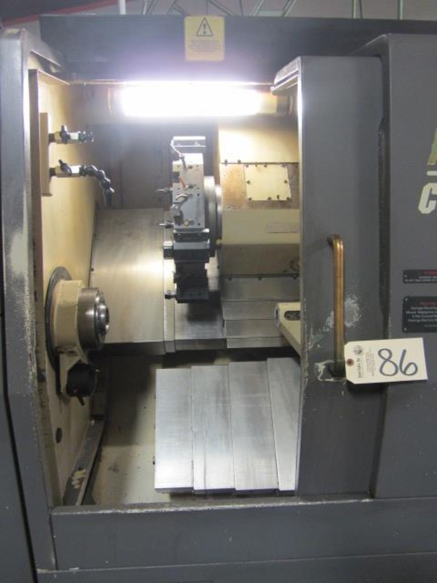 Hardinge Conquest T42SP CNC Turning Center with Built-In 16J Collet Chuck, 26'' Max Distance to - Image 3 of 8