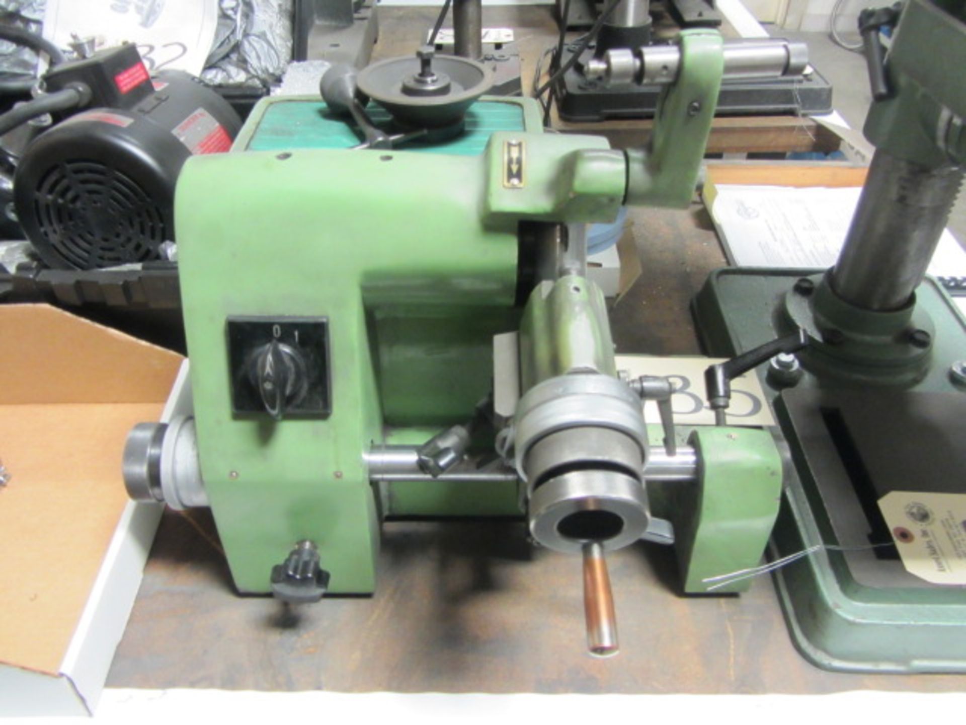 Model KXM10 Engraving Cutter/Grinding Machine with 100mm Wheel, sn:6010440