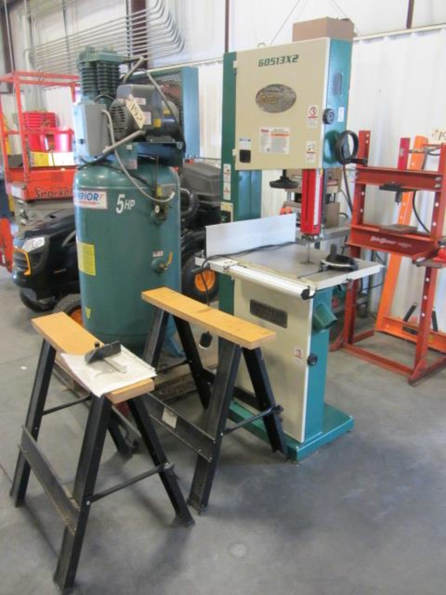 Grizzly G0513X2 17'' Extreme Bandsaw, sn:15080125