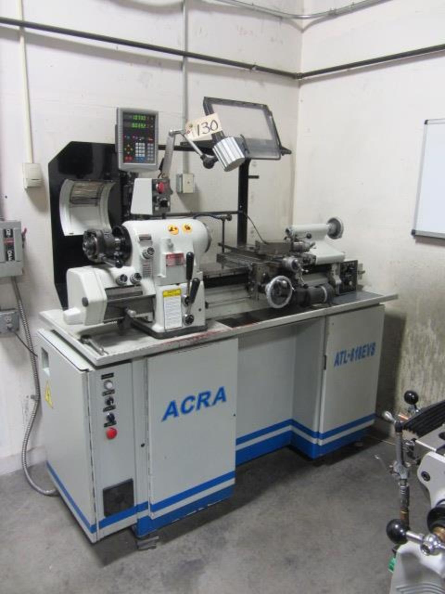 Acra ATL-618 EVS Super Precision Toolroom Lathe with 19'' Distance to Tailstock, Electronic Variable