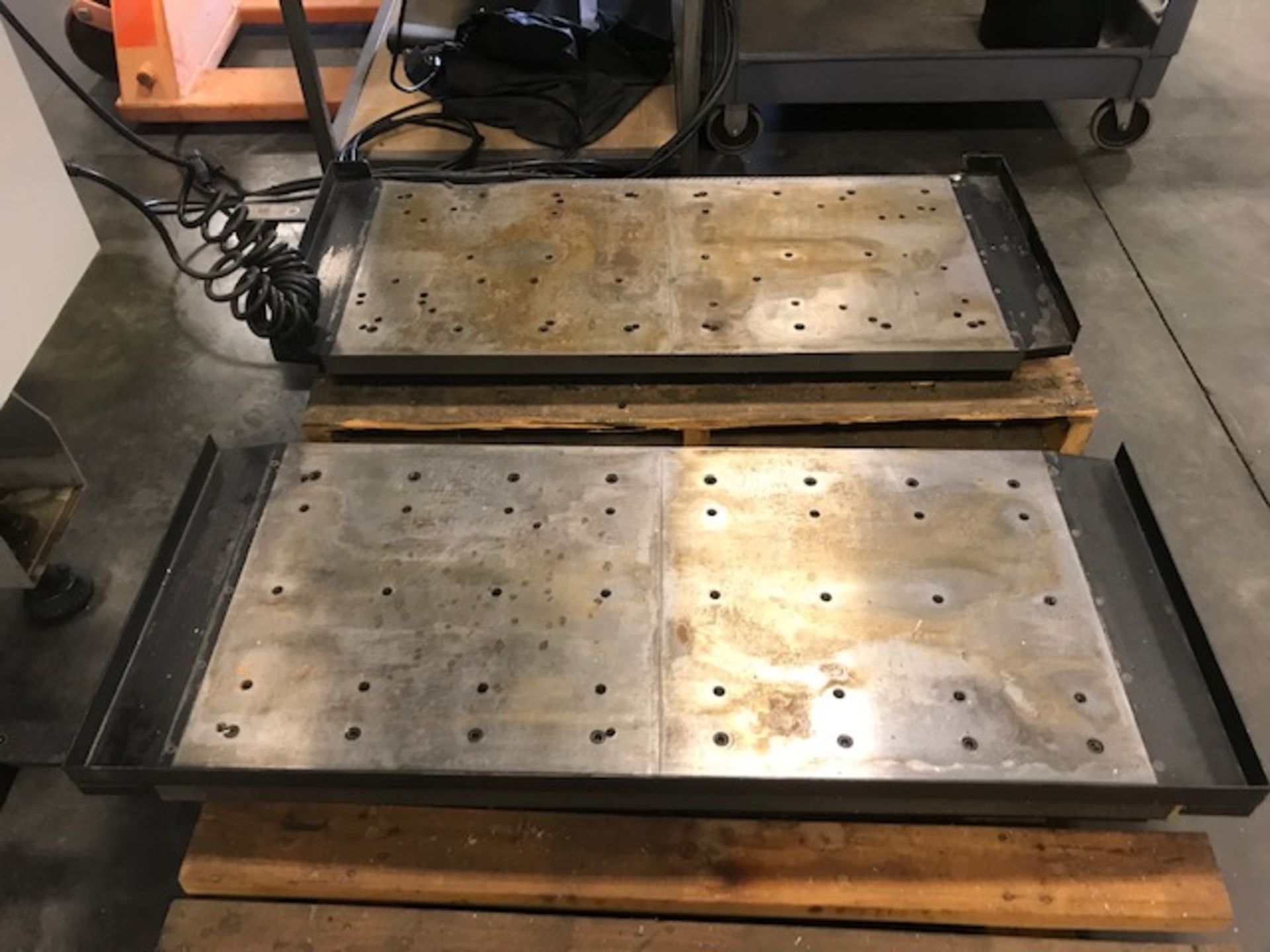 (2) Spare Pallets for Haas VF3’s