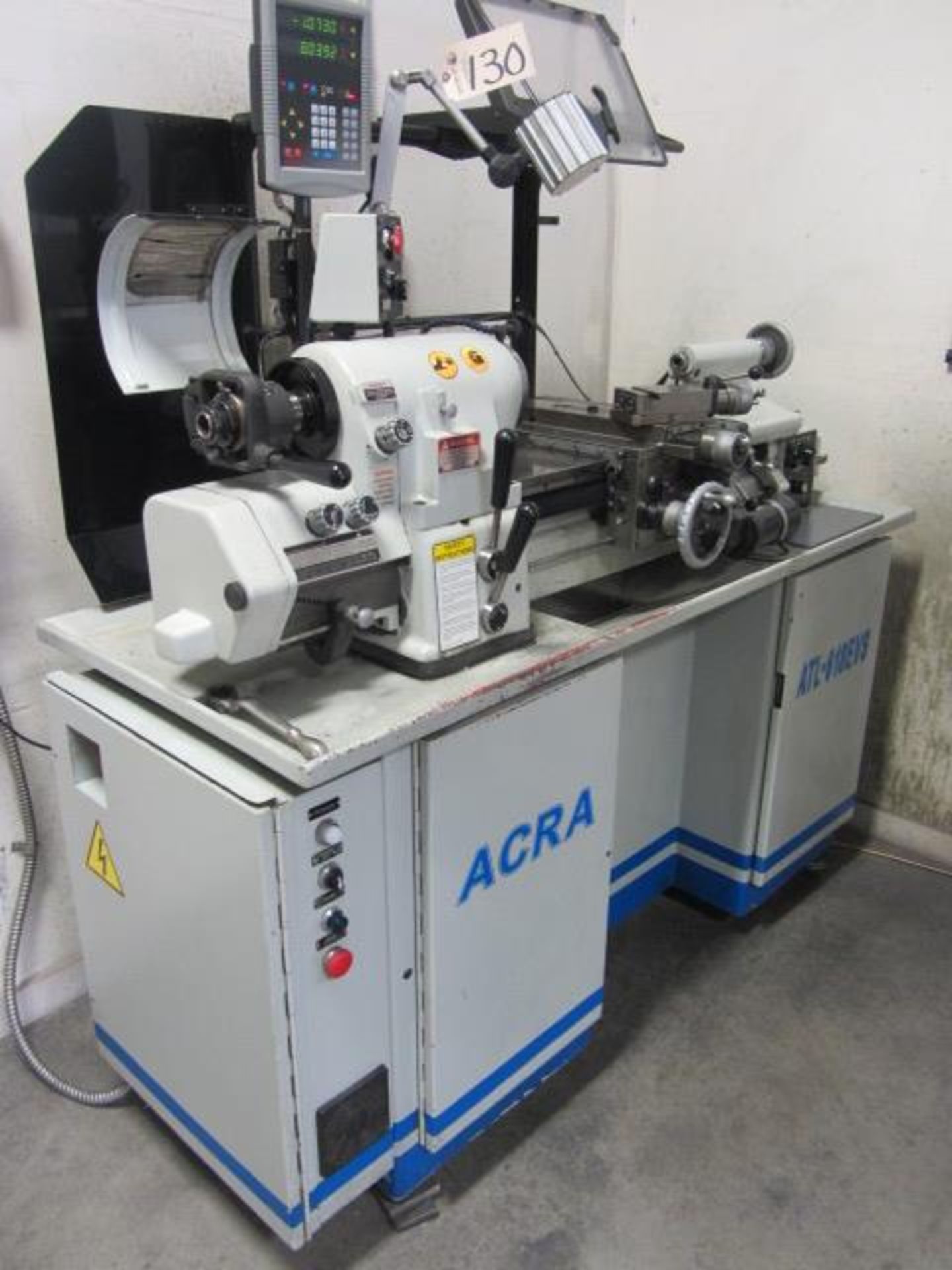 Acra ATL-618 EVS Super Precision Toolroom Lathe with 19'' Distance to Tailstock, Electronic Variable - Image 8 of 9