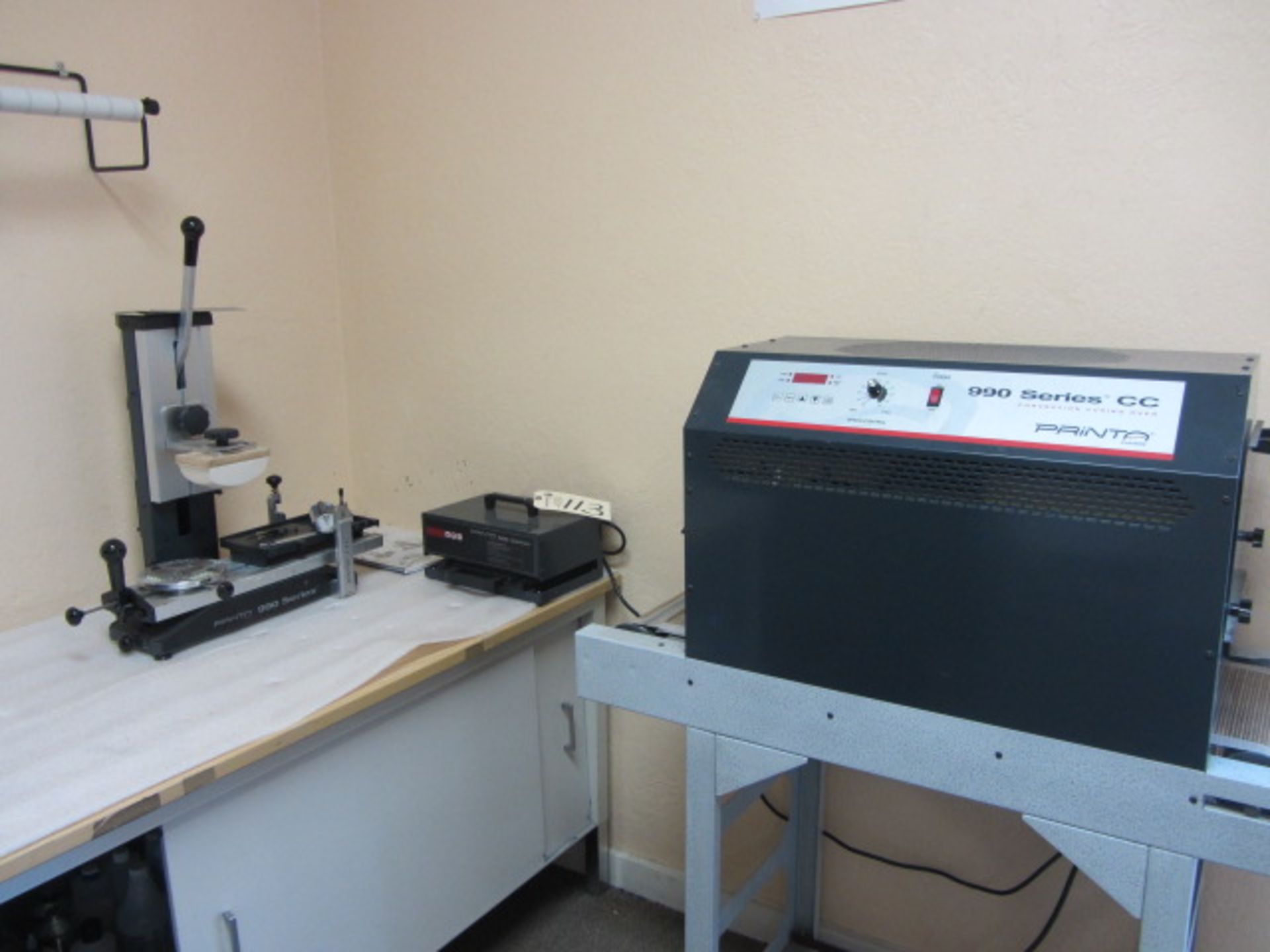 990 Printa Platinum Pad Printing System including 990 Series Pad Printer, 990 Series CC-Convection - Image 4 of 5