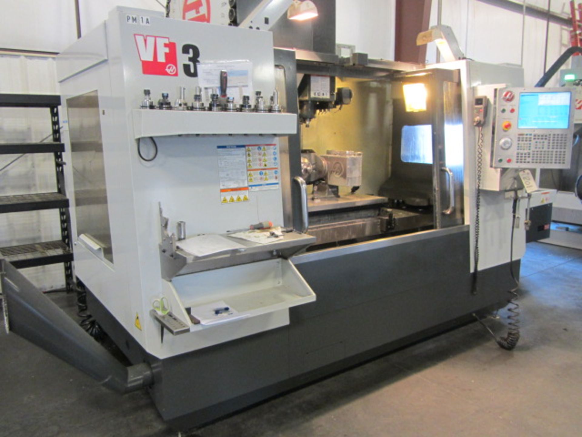 Haas VF3DAPC 5-Axis CNC Vertical Machining Center with Dual Pallet Changer, Intuitive Probing, - Image 2 of 11