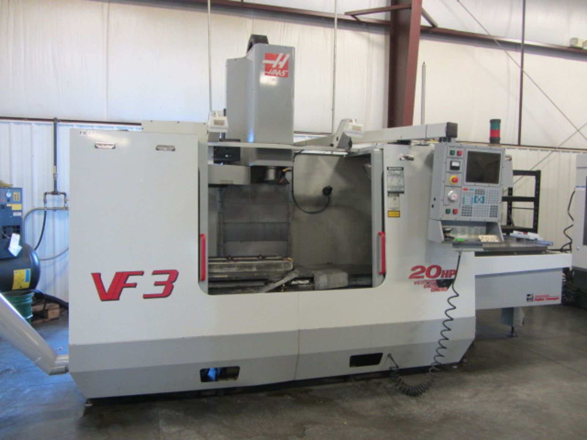 Haas VF3 4-Axis CNC Vertical Machining Center with Dual Pallet Changer, 16'' x 35'' Table, #40 Taper - Image 2 of 9