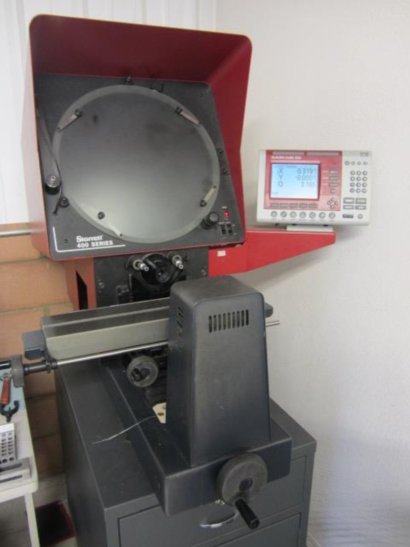 Starrett 400 Series Optical Comparator with Quadra-Chek 200 Controls, sn:5461L - Image 5 of 7