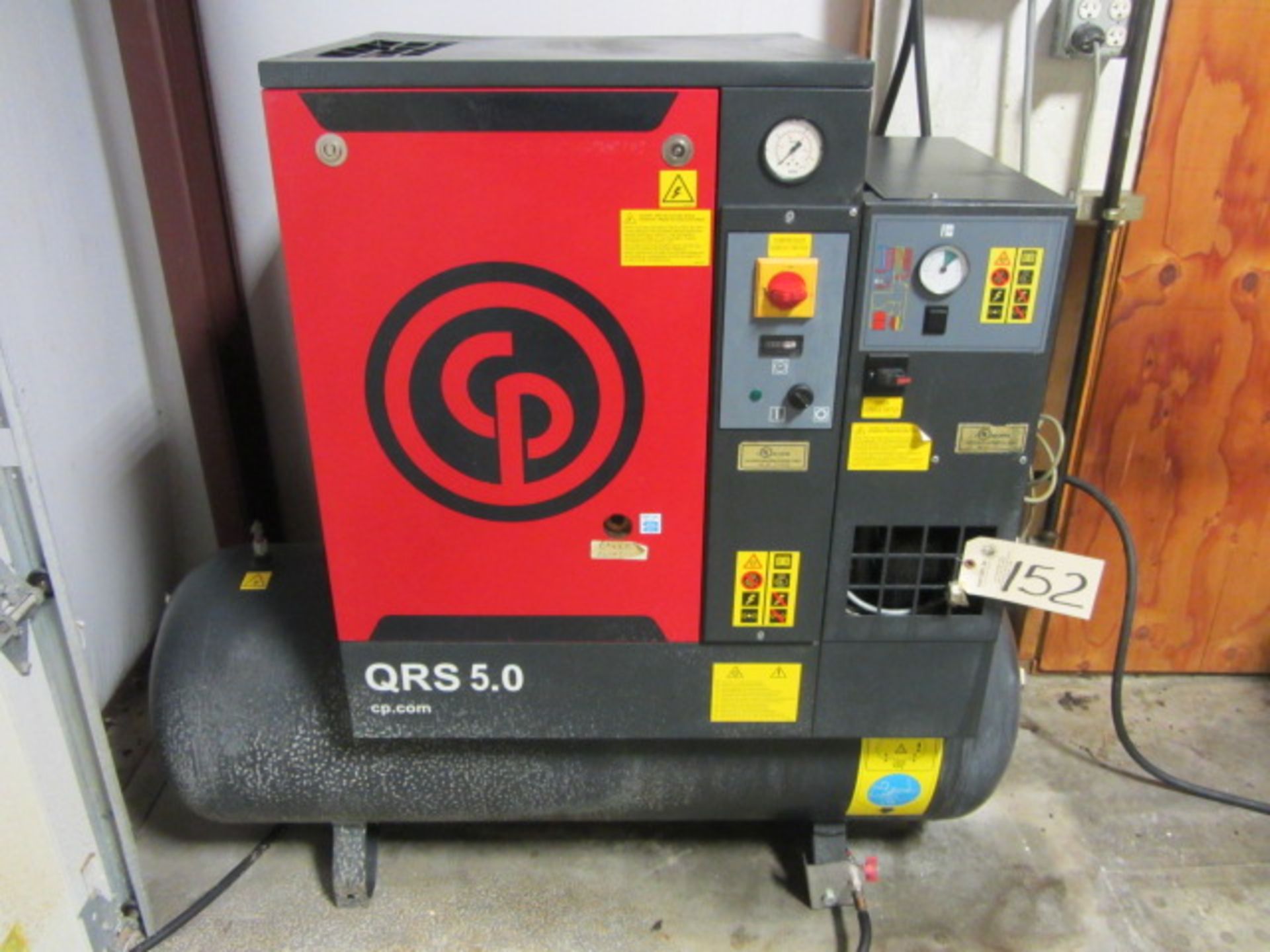 Chicago Pneumatic QRS5.0 Rotary Screw Air Compressor, sn:CAI476424