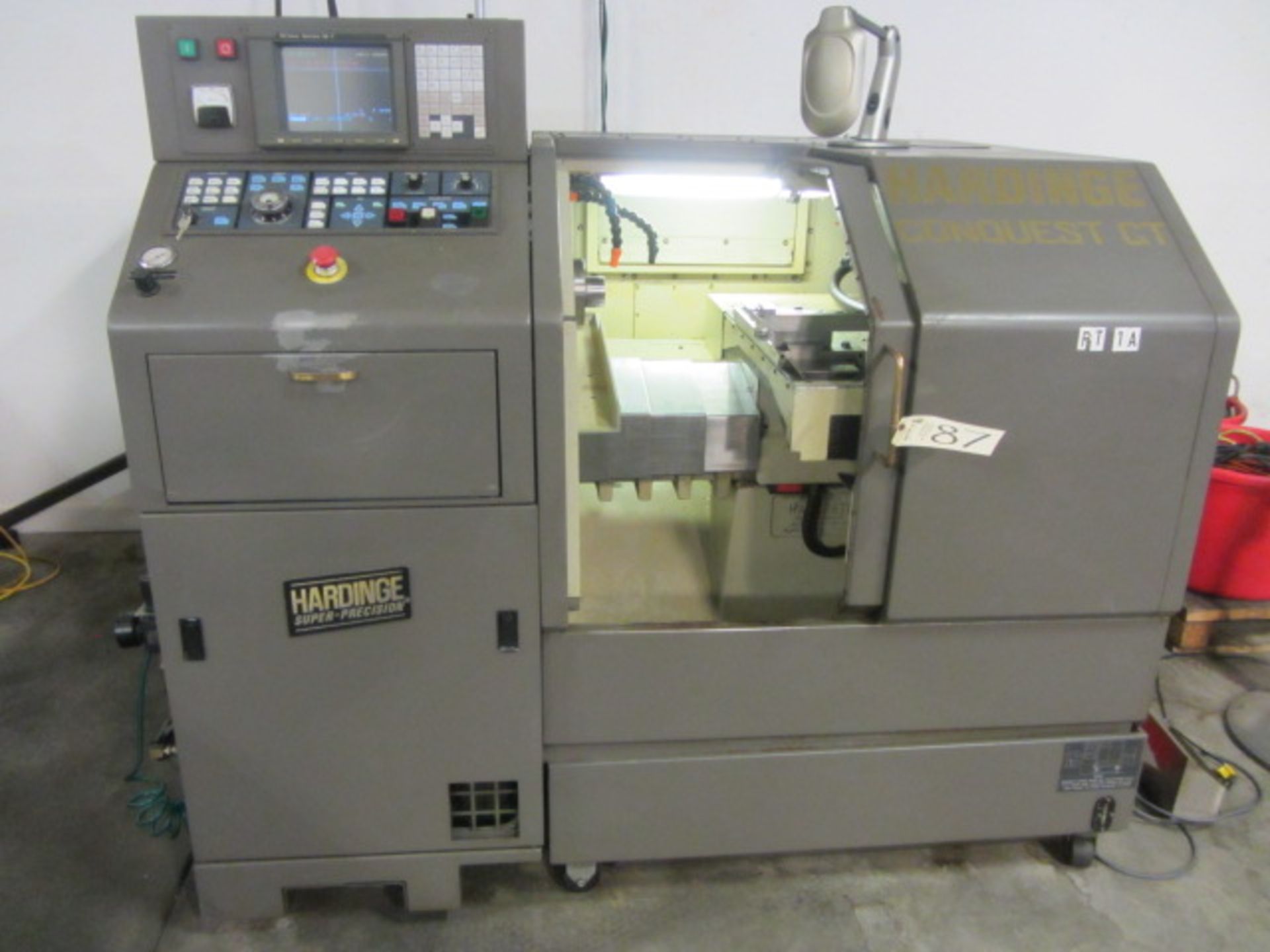 Hardinge Conquest CS-GT CNC Gang Turning Center with Fanuc 18-T CNC Control, sn:GT-783-B - Bild 2 aus 8