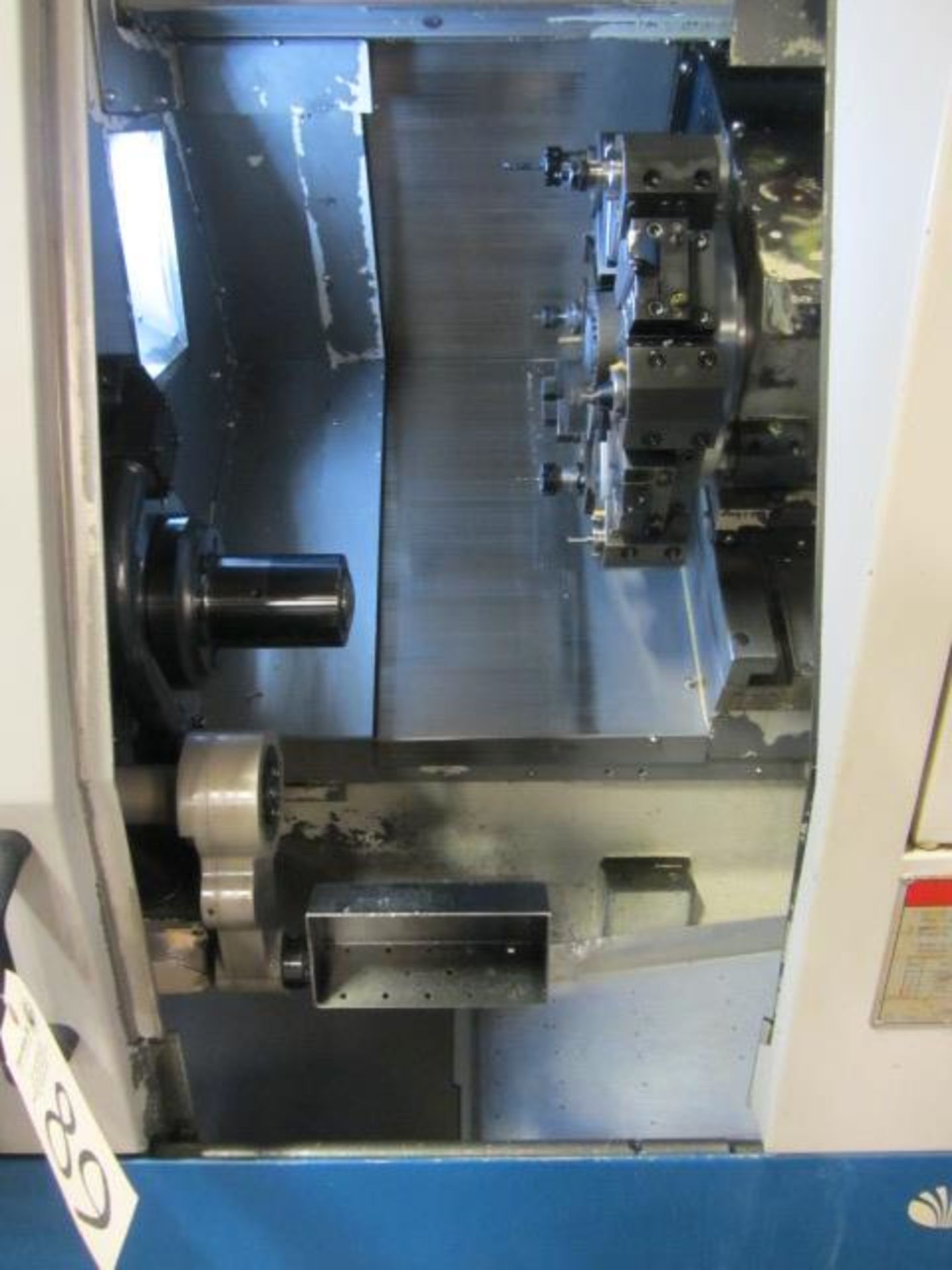 Daewoo Lynx 210A CNC Turning Center with 16C Collet Chuck, Parts Catcher, Fanuc i CNC Control, sn: - Image 3 of 7