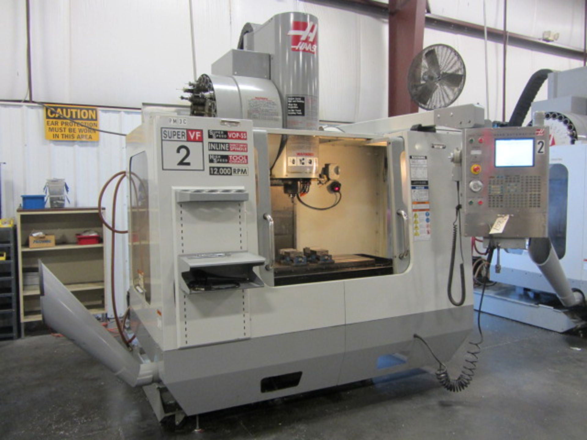 Haas VF2SS Super Speed 4-Axis CNC Vertical Machining Center with Intuitive Probing, 14'' x 36''