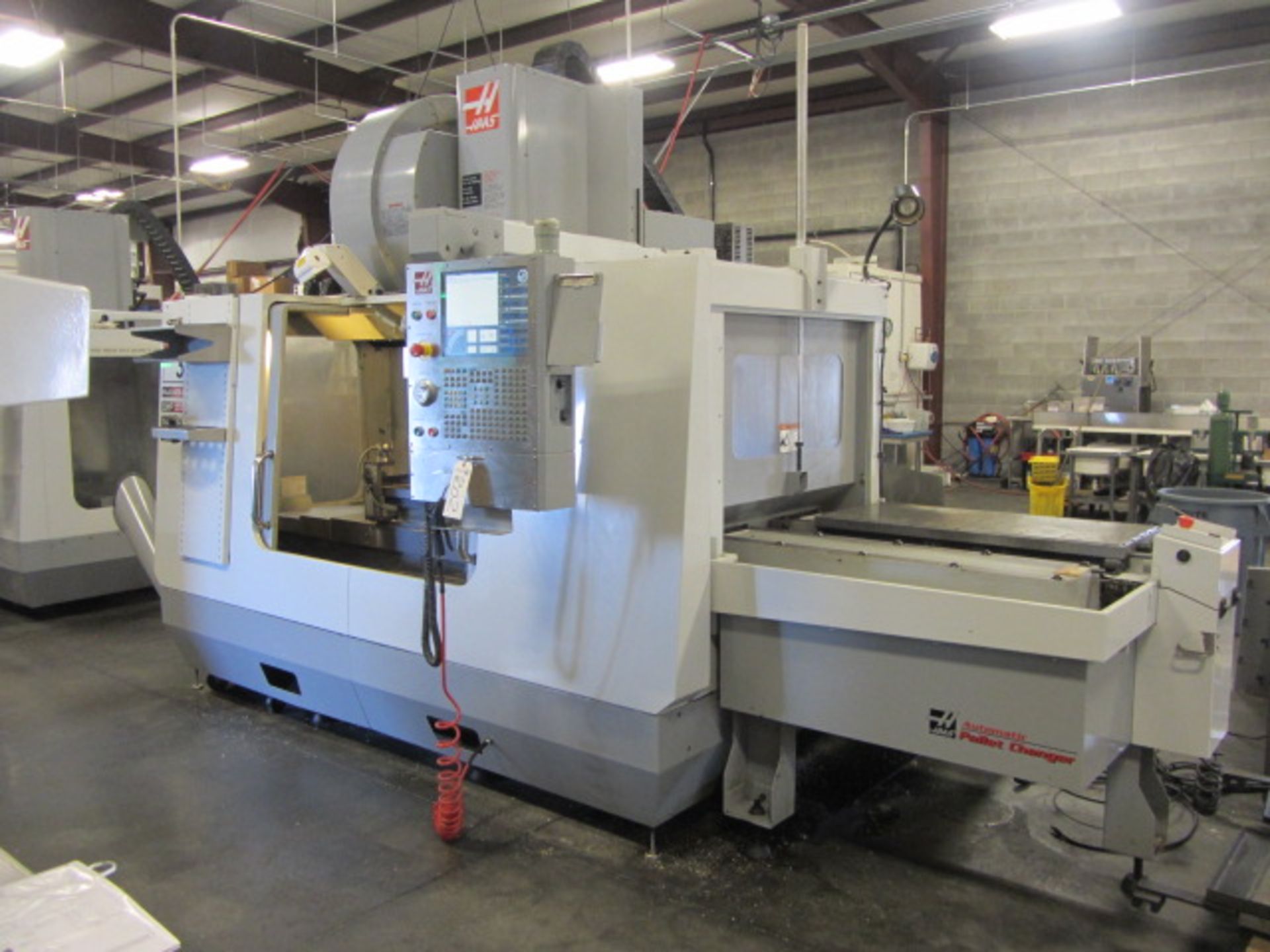 Haas VF3DAPC 4-Axis CNC Vertical Machining Center with Dual Pallet Changer, Intuitive Probing, - Image 7 of 10