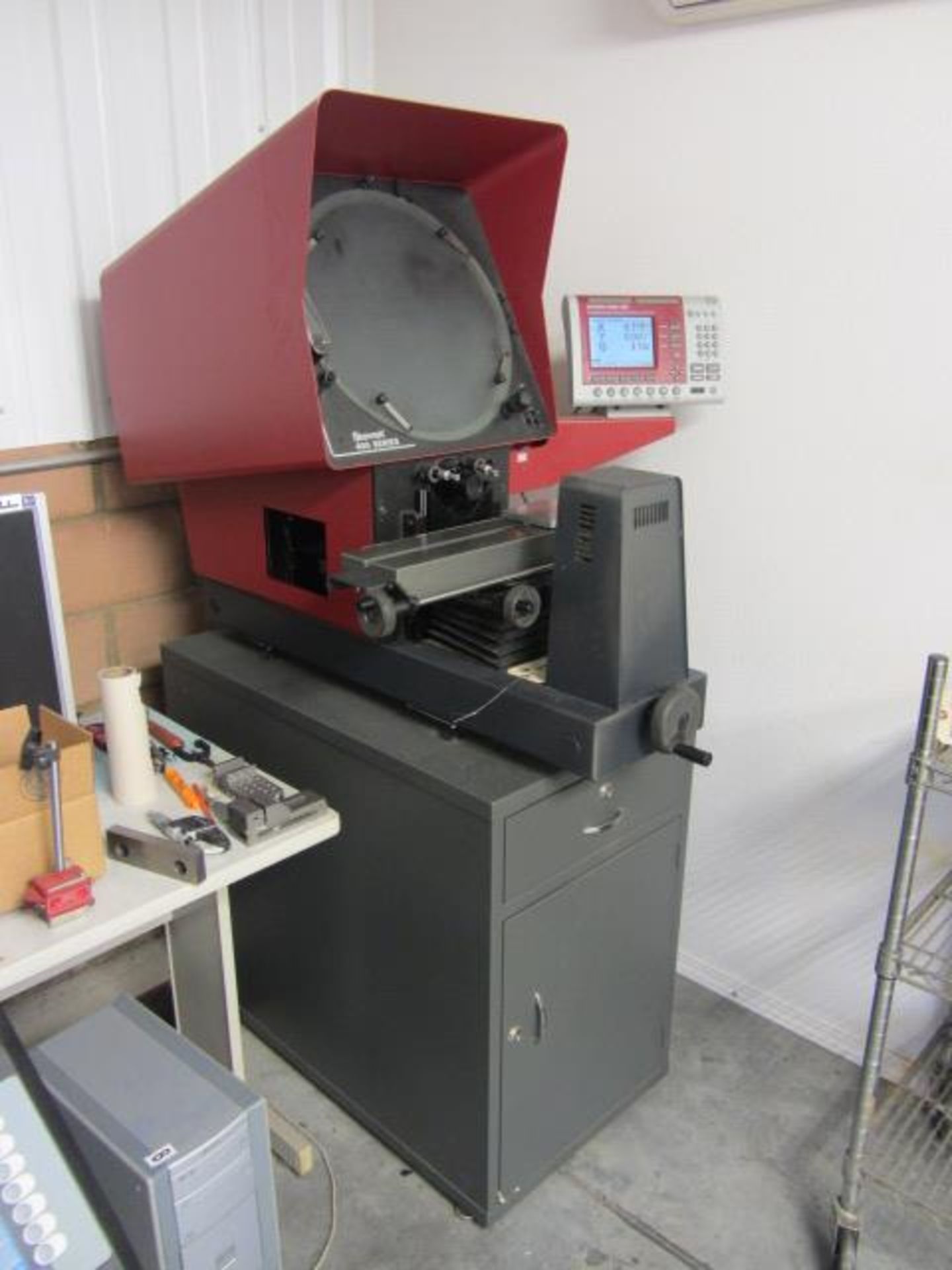 Starrett 400 Series Optical Comparator with Quadra-Chek 200 Controls, sn:5461L - Image 6 of 7