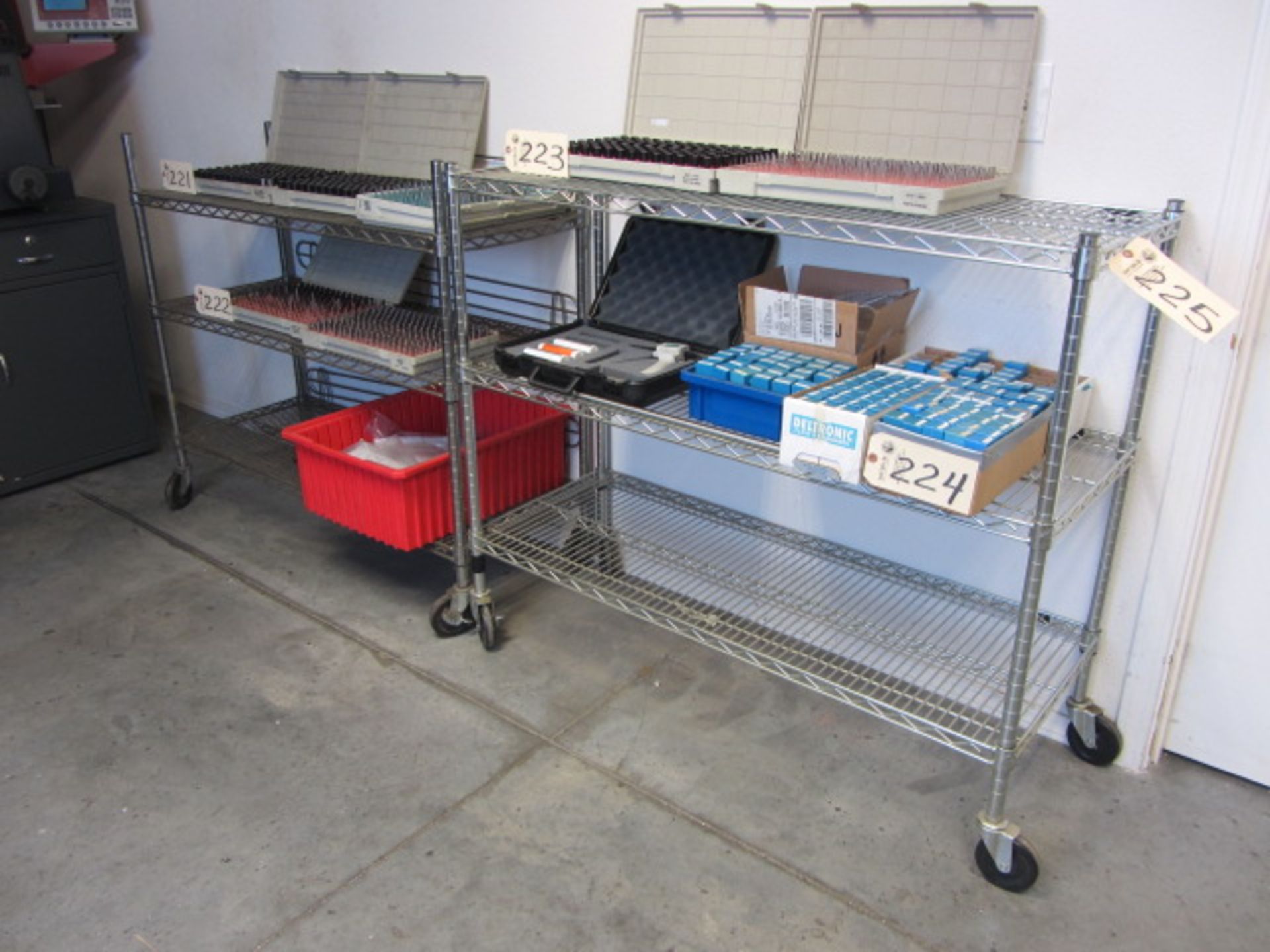 (2) Portable Bakers Racks