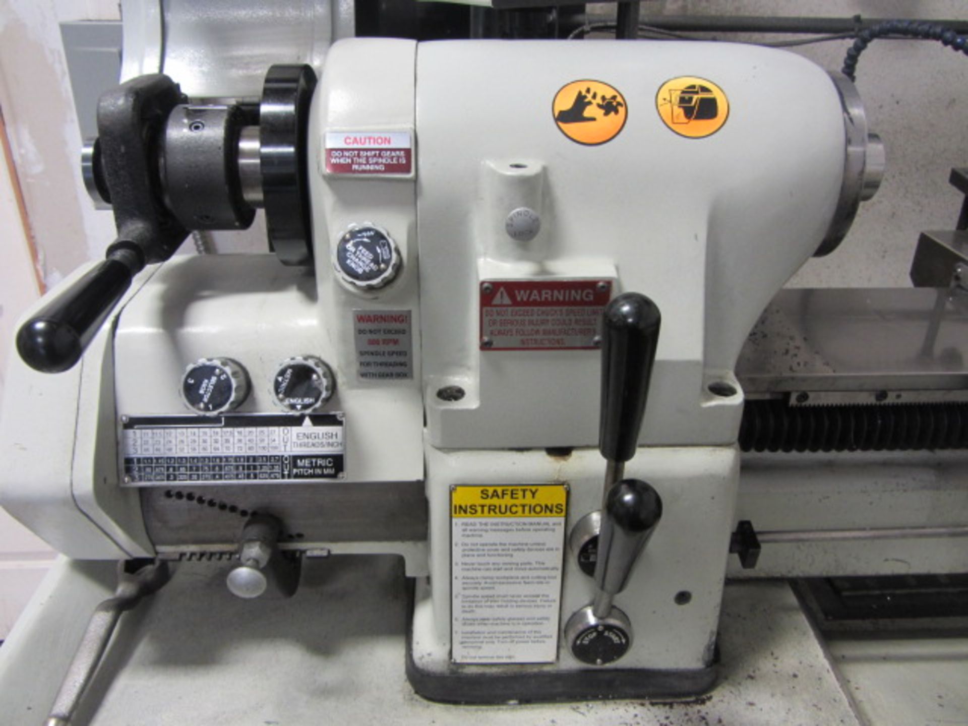 Acra ATL-618 EVS Super Precision Toolroom Lathe with 19'' Distance to Tailstock, Electronic Variable - Image 3 of 9