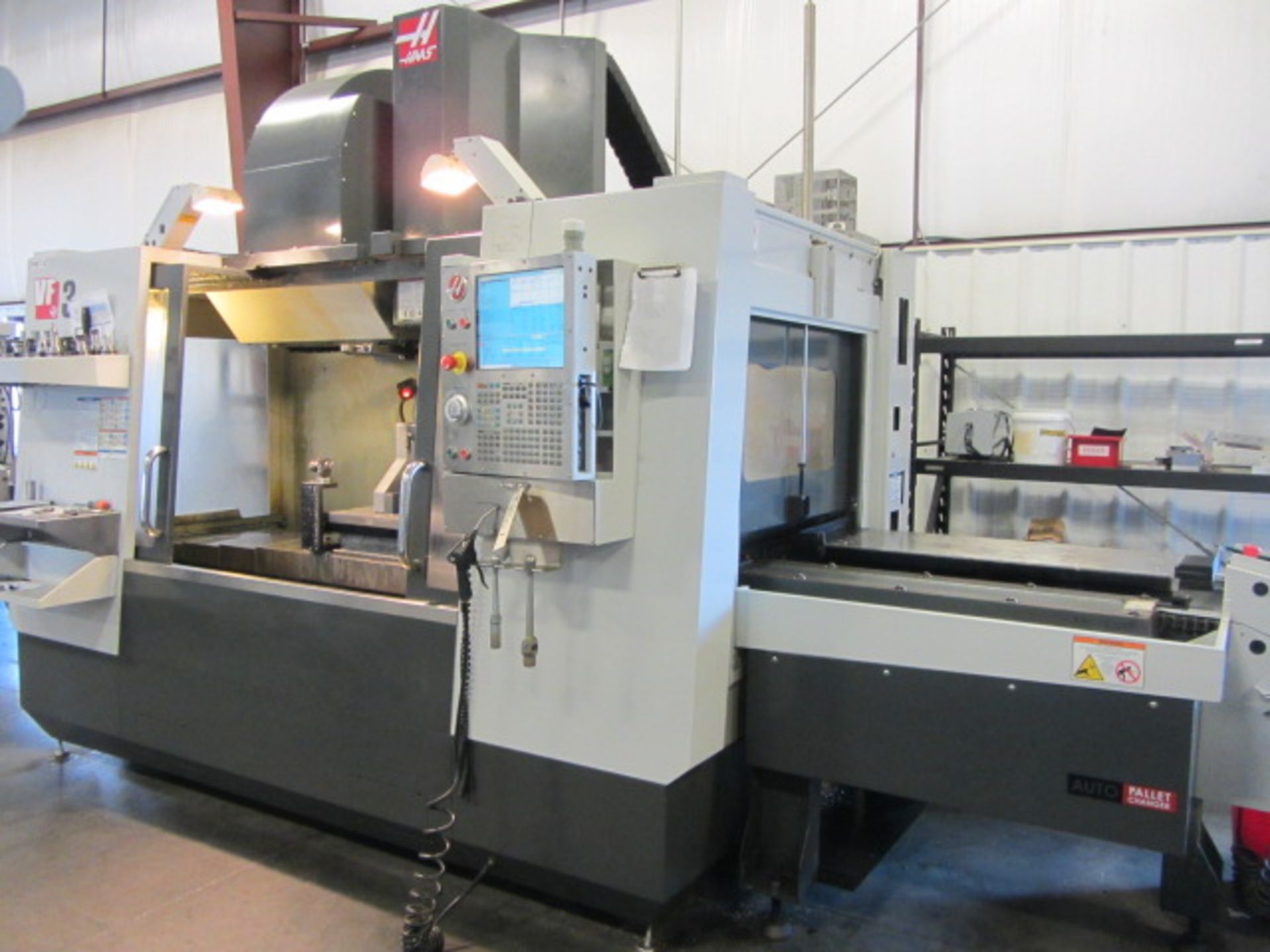 Haas VF3DAPC 5-Axis CNC Vertical Machining Center with Dual Pallet Changer, Intuitive Probing, - Image 4 of 11