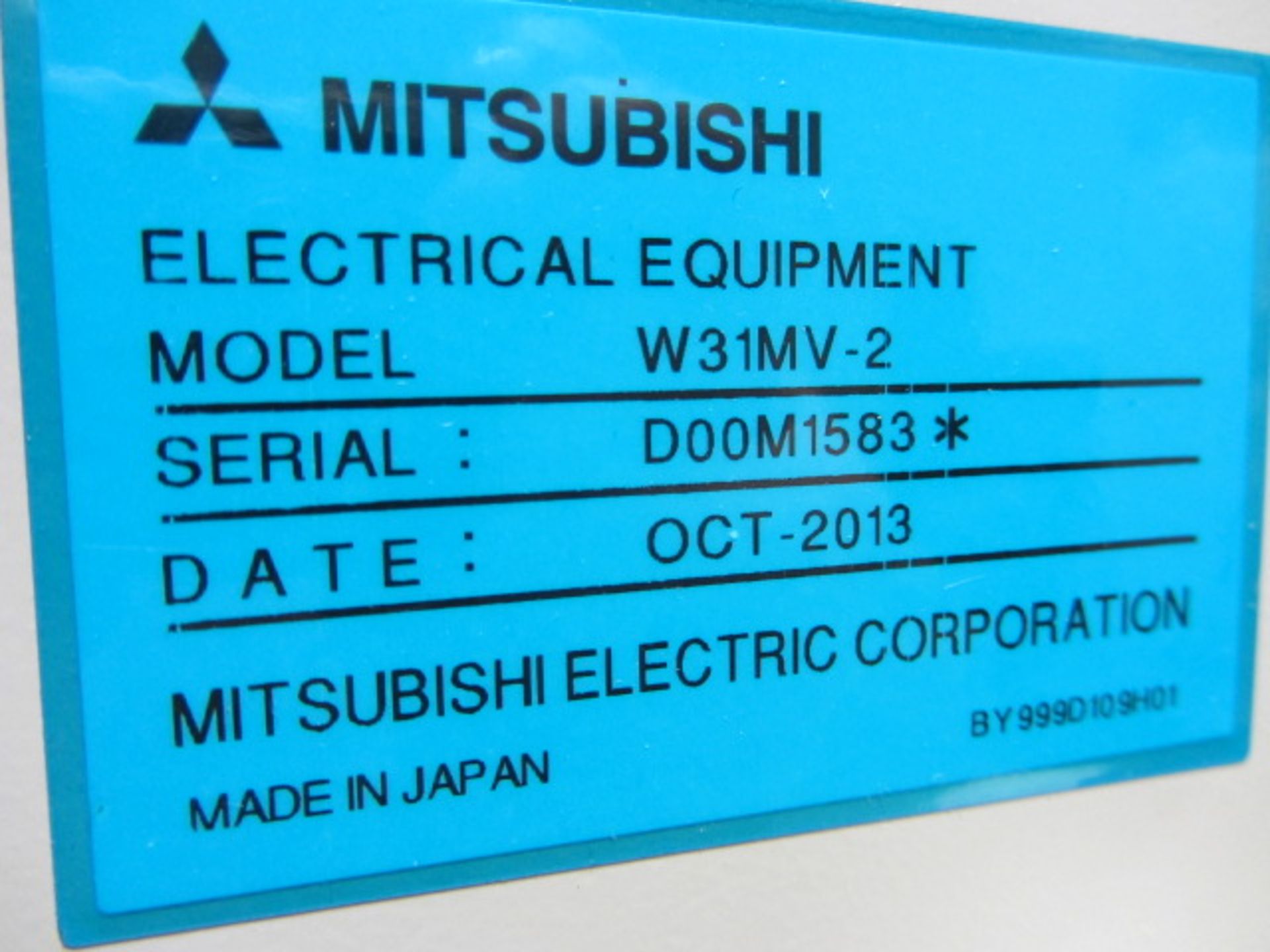 Mitsubishi MD PRO III CNC Wire EDM Machine with 16'' x 16'' x 8'' Travels, Auto-Threading, - Image 8 of 9