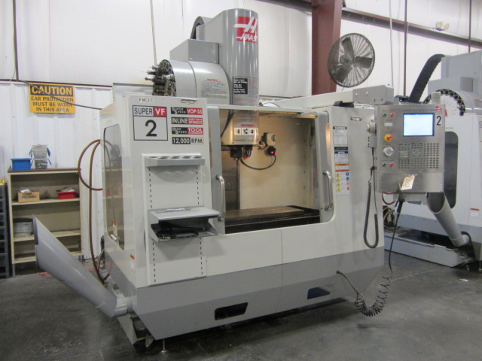 Haas VF2SS Super Speed 4-Axis CNC Vertical Machining Center with Intuitive Probing, 14'' x 36'' - Image 2 of 8