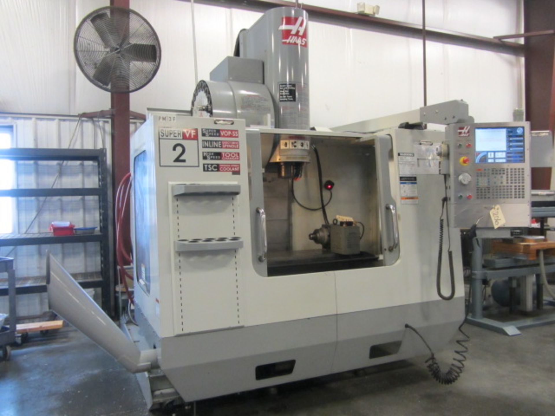 Haas VF2SS Super Speed 4-Axis CNC Vertical Machining Center with Intuitive Probing, 14'' x 36''